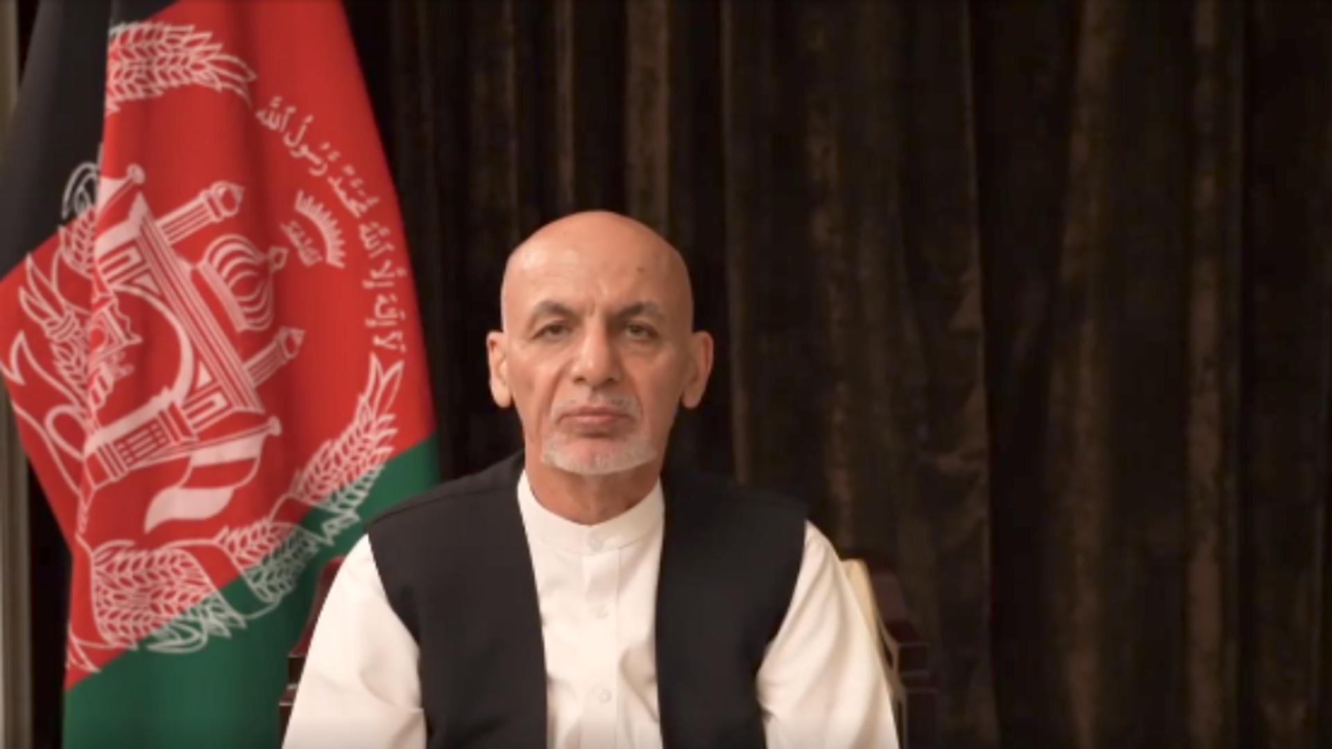 Ashraf Ghani. Foto: captură Facebook