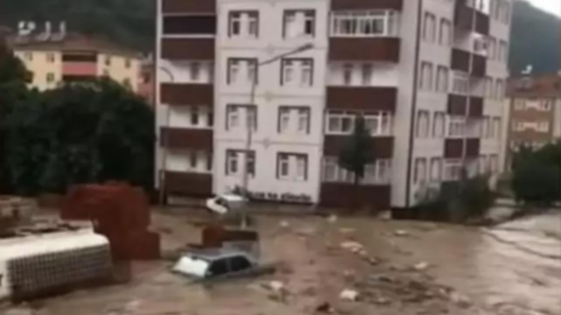 Inundații Turcia /Captură foto