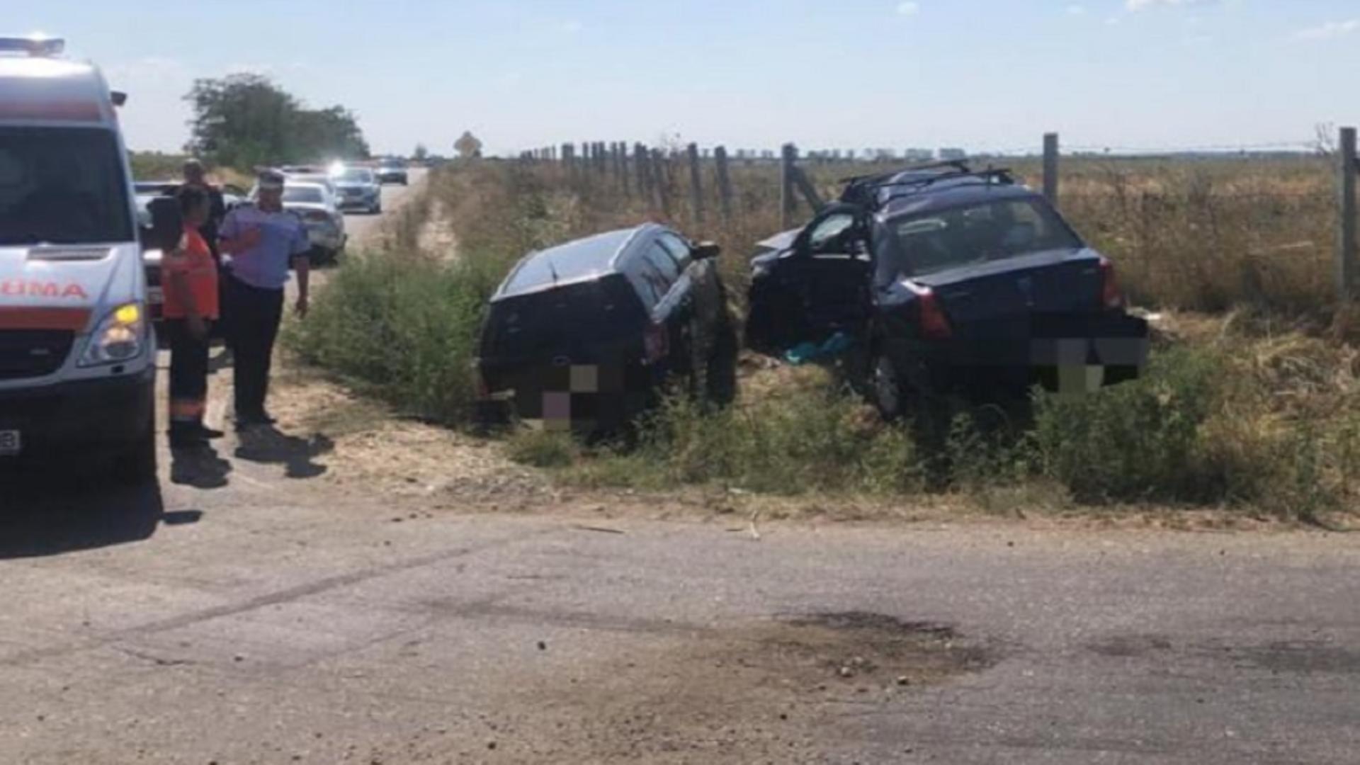 Accident GRAV în județul Argeș - 1 MORT și 4 răniți, printre care doi copii Foto: jurnaluldearges.ro