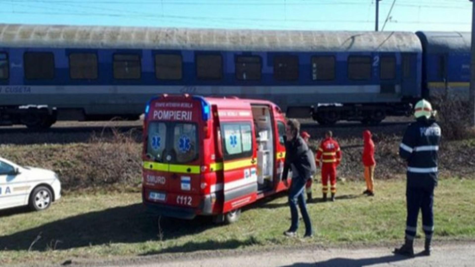 Accident feroviar în Harghita