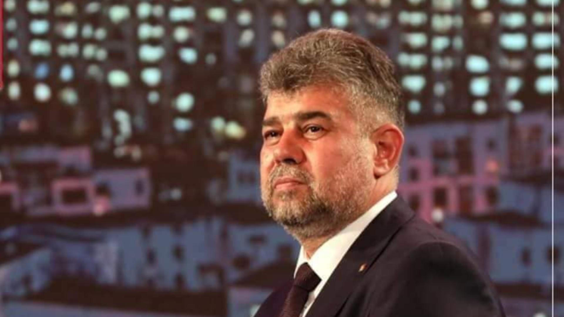 Marcel Ciolacu - președintele PSD