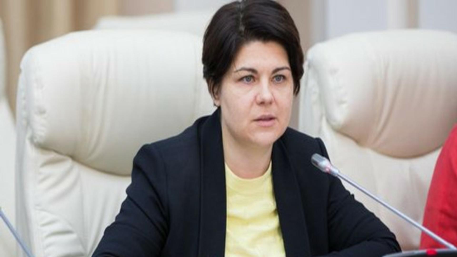 Natalia Gavriliţă, premier Republica Moldova