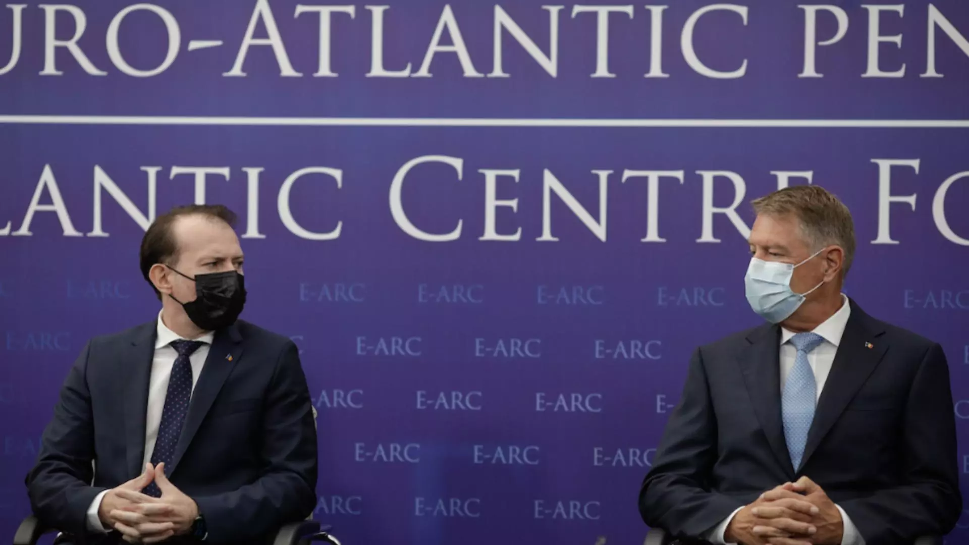 Klaus Iohannis și Florin Cîțu