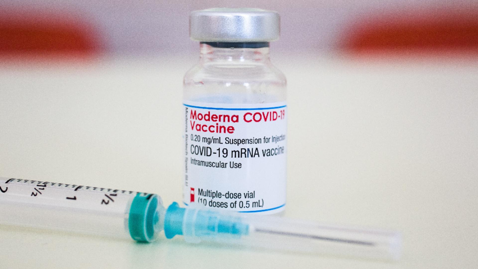 Vaccin anti-Covid Moderna / Foto: Profimedia