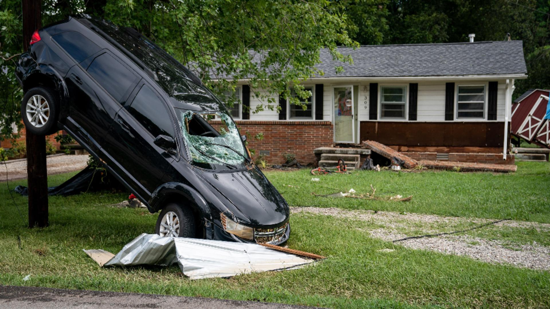 Statul Tennessee a fost lovit de ploi calificate drept istorice de serviciile meteorologice locale / Foto: Profi Media