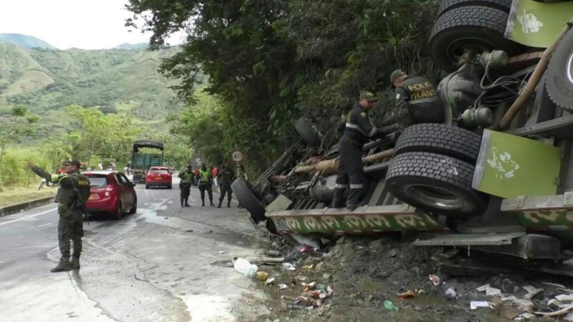 Accident în Bolivia