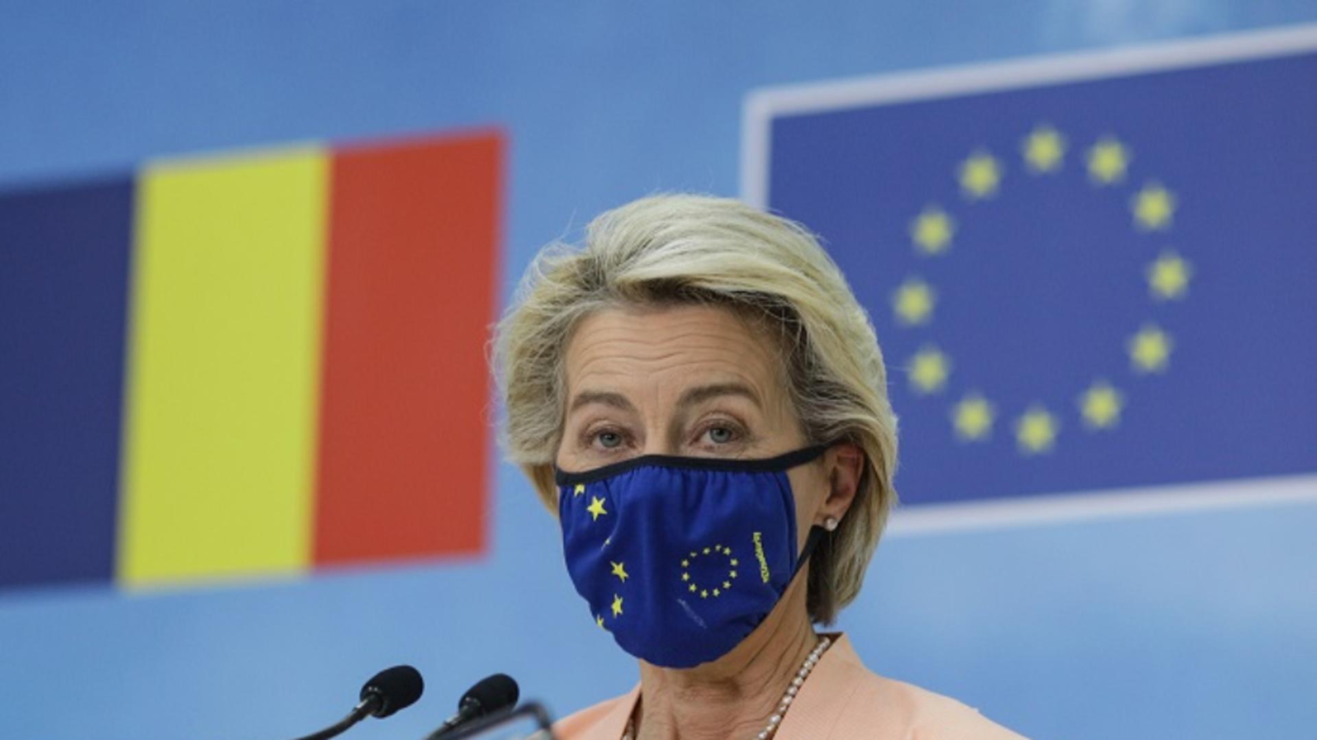 Ursula van der Leyen, președintele CE (sursă: Inquam/O. Ganea) 