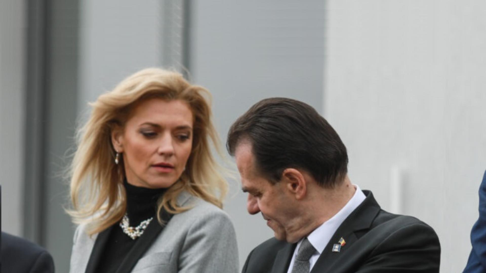 Alina Gorghiu și Ludovic Orban (foto: Inquam/George Călin - arhivă)