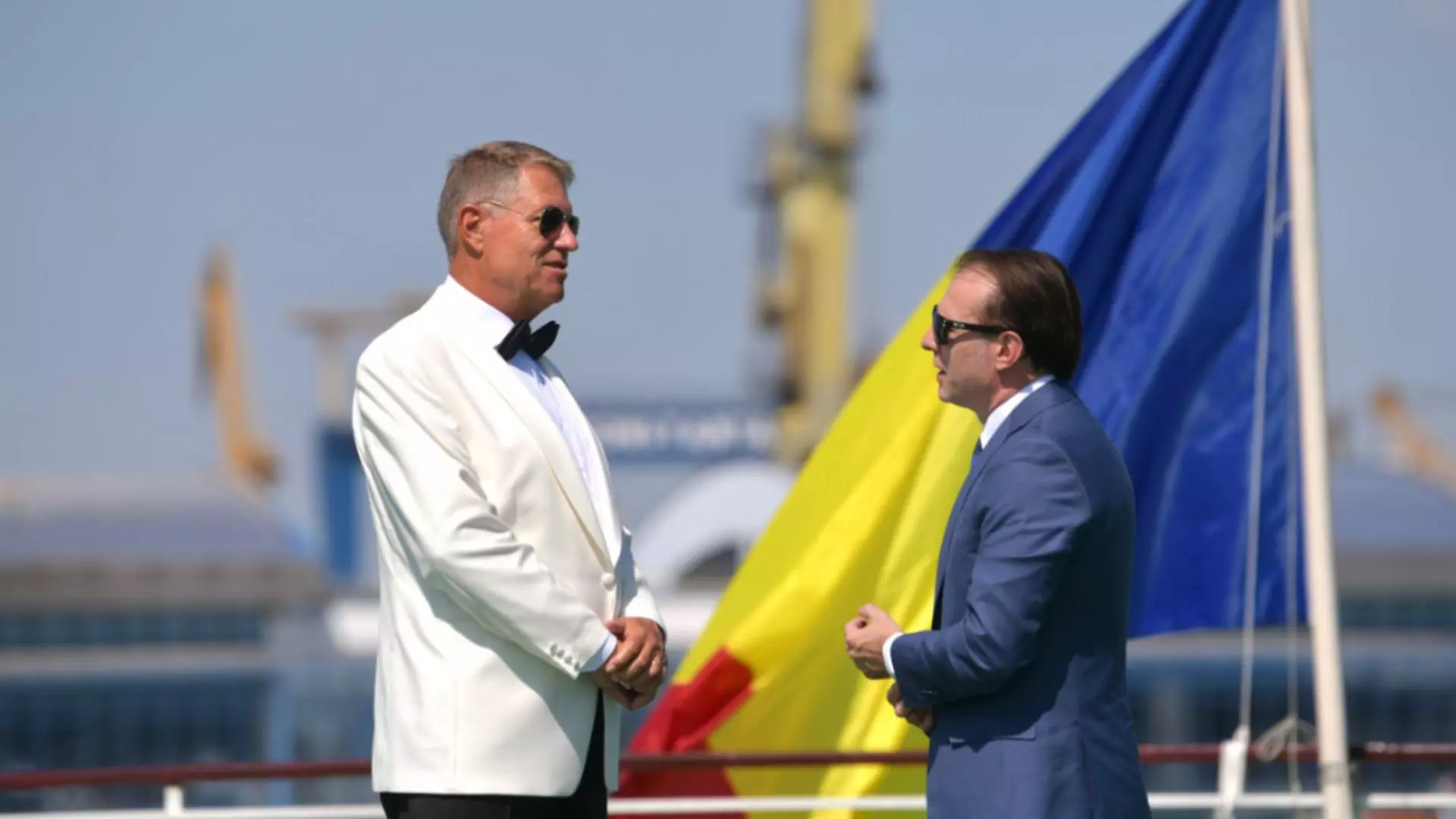 Klaus Iohannis și Florin Citu