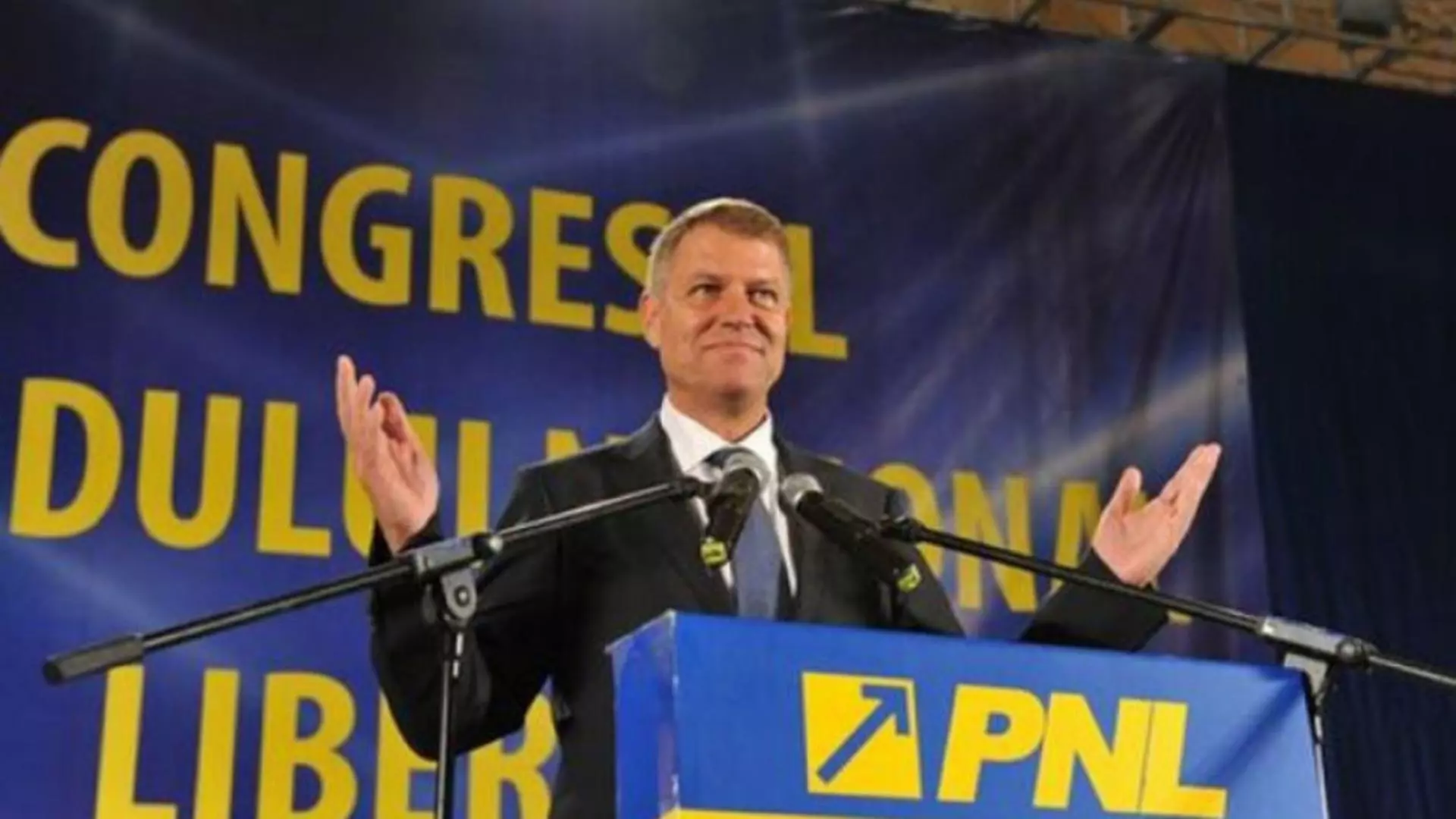 Klaus Iohannis, la Congresul PNL