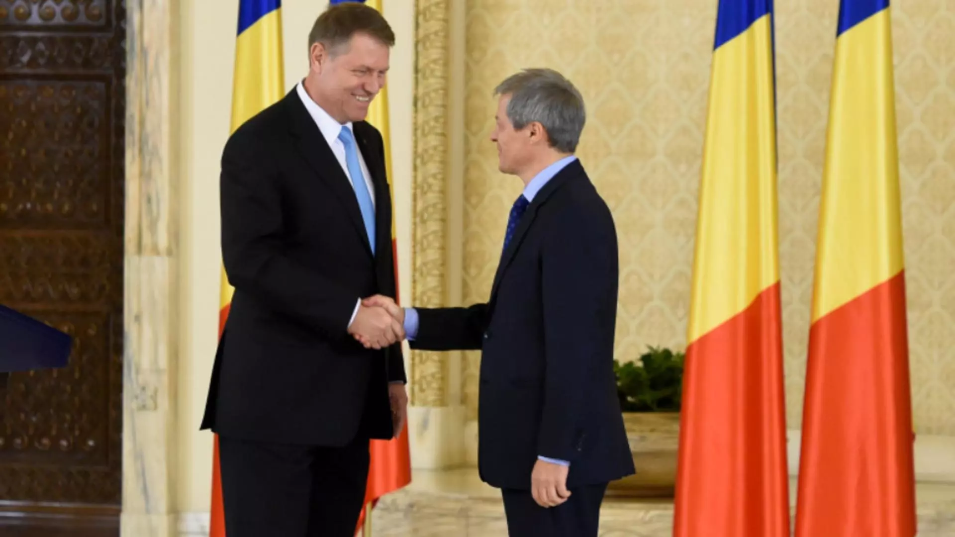 Klaus Iohannis și Dacian Cioloș