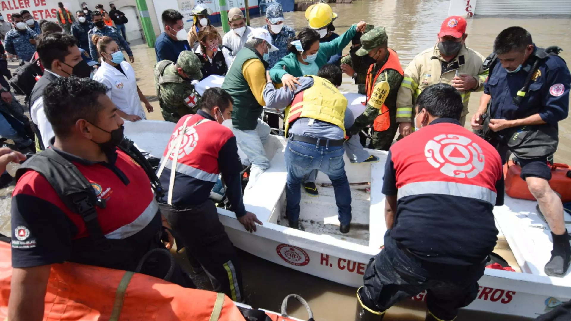Inundații catastrofale, în Mexic / Foto: Profi Media