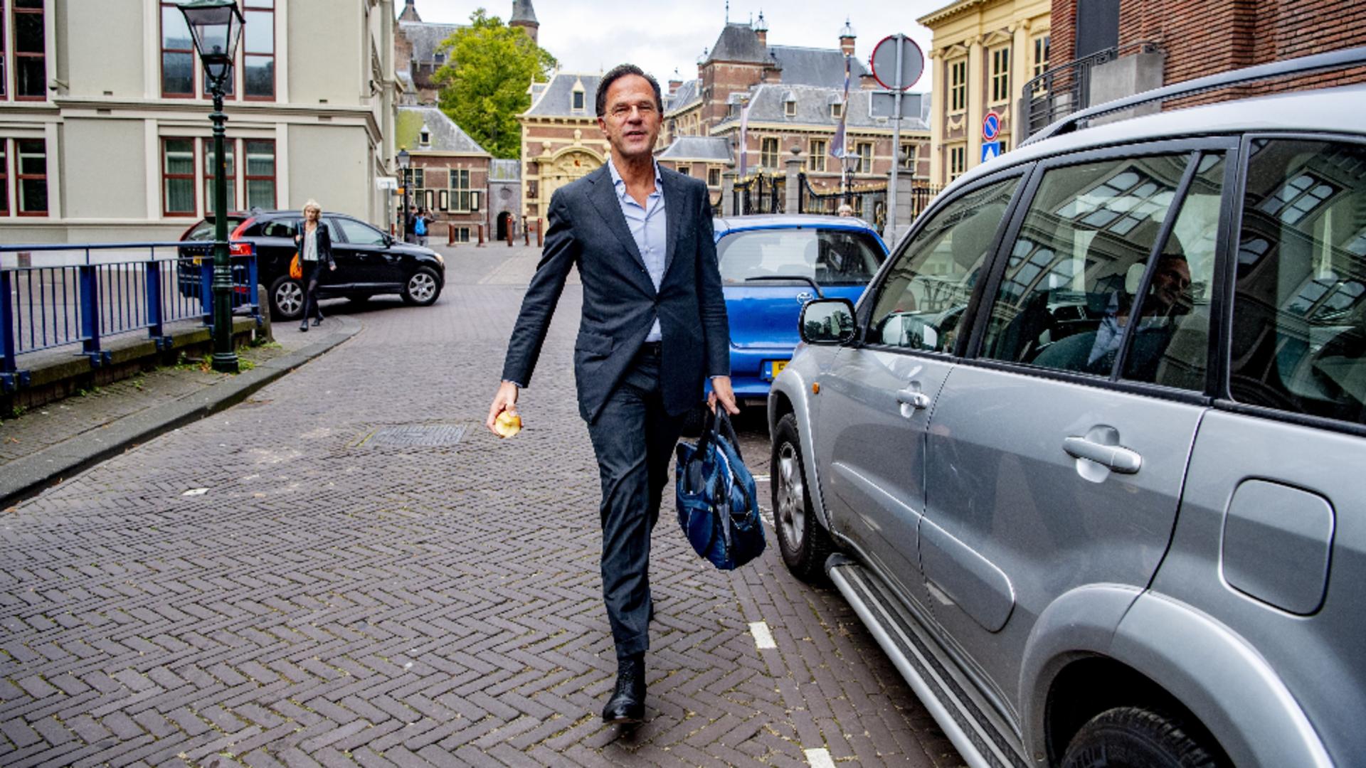 Mark Rutte, premier cu 4 partide în spate. Foto/Profimedia
