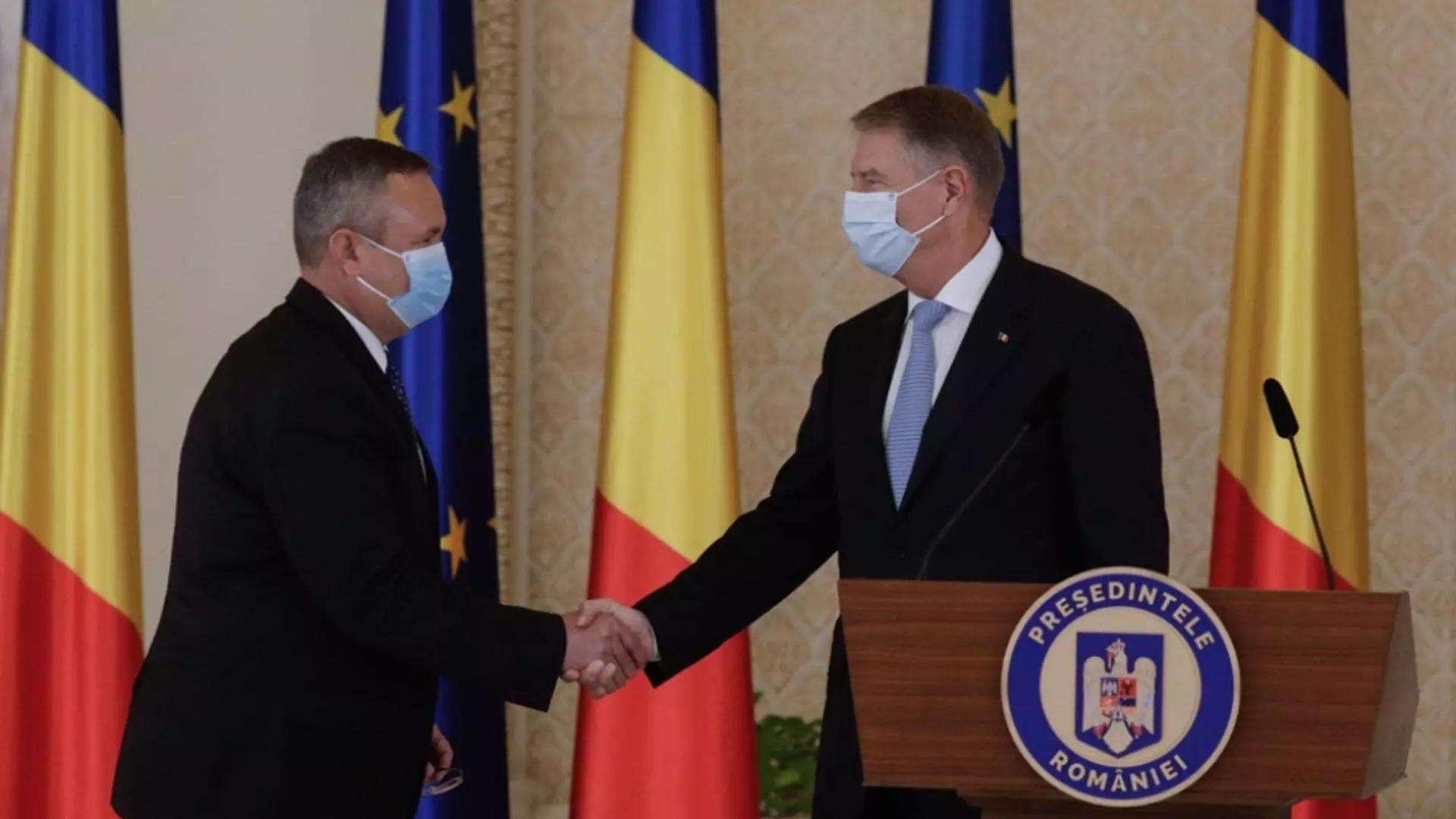 Klaus Iohannis și Nicolae Ciucă / INQUAM
