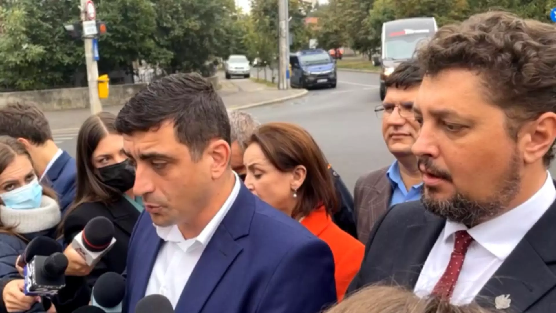 George Simion și Claudiu Târziu