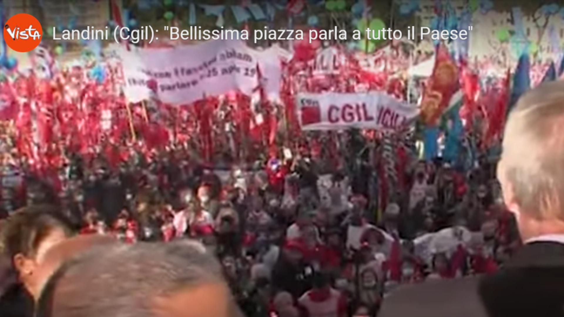 Manifestații Roma / Captură video