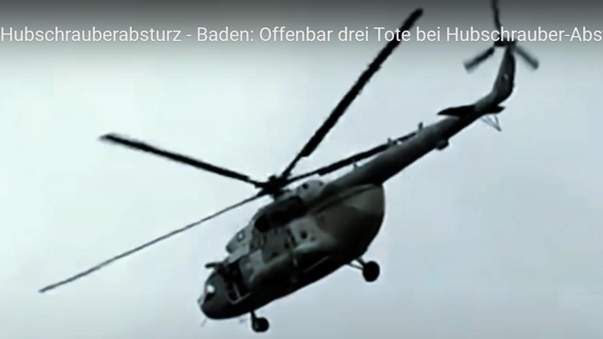 Accident de elicopter în Germania