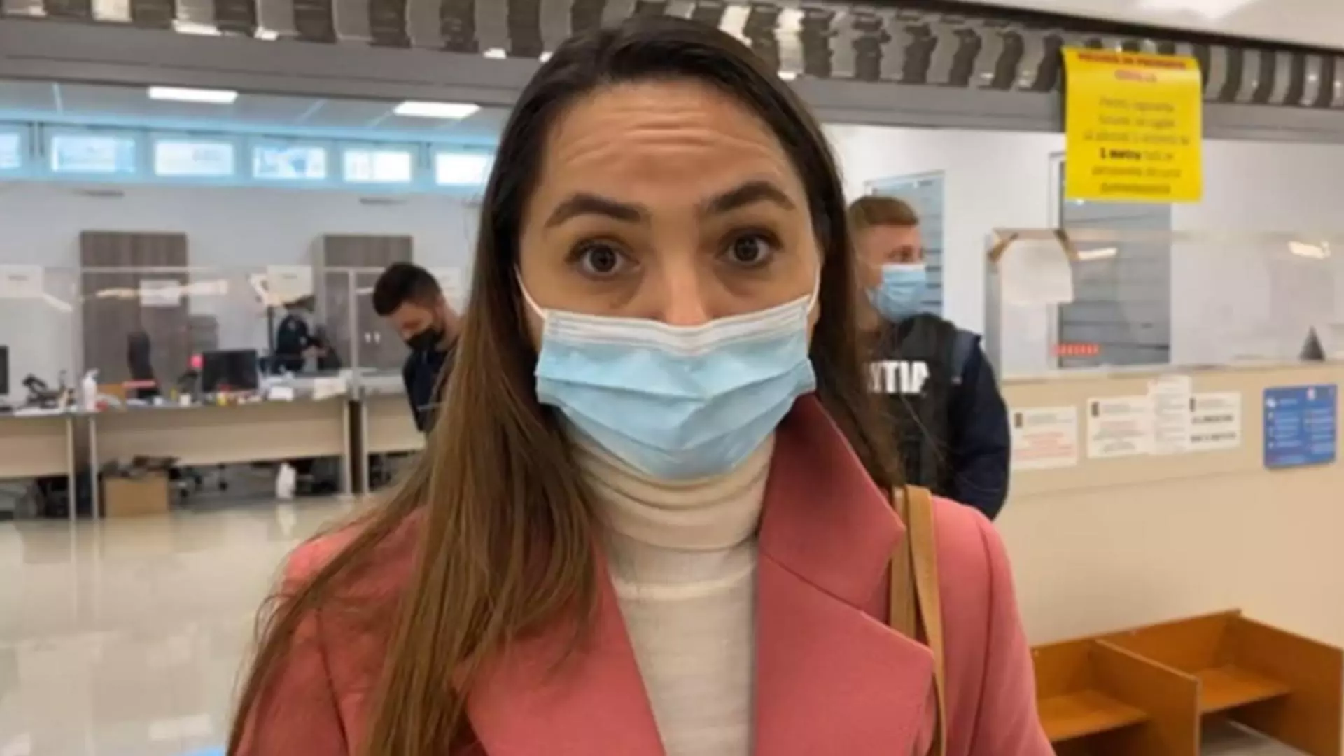 Parlamentara Anamaria Gavrilă, fostă AUR, a vrut să intre fără certificat Covid. Foto/Facebook