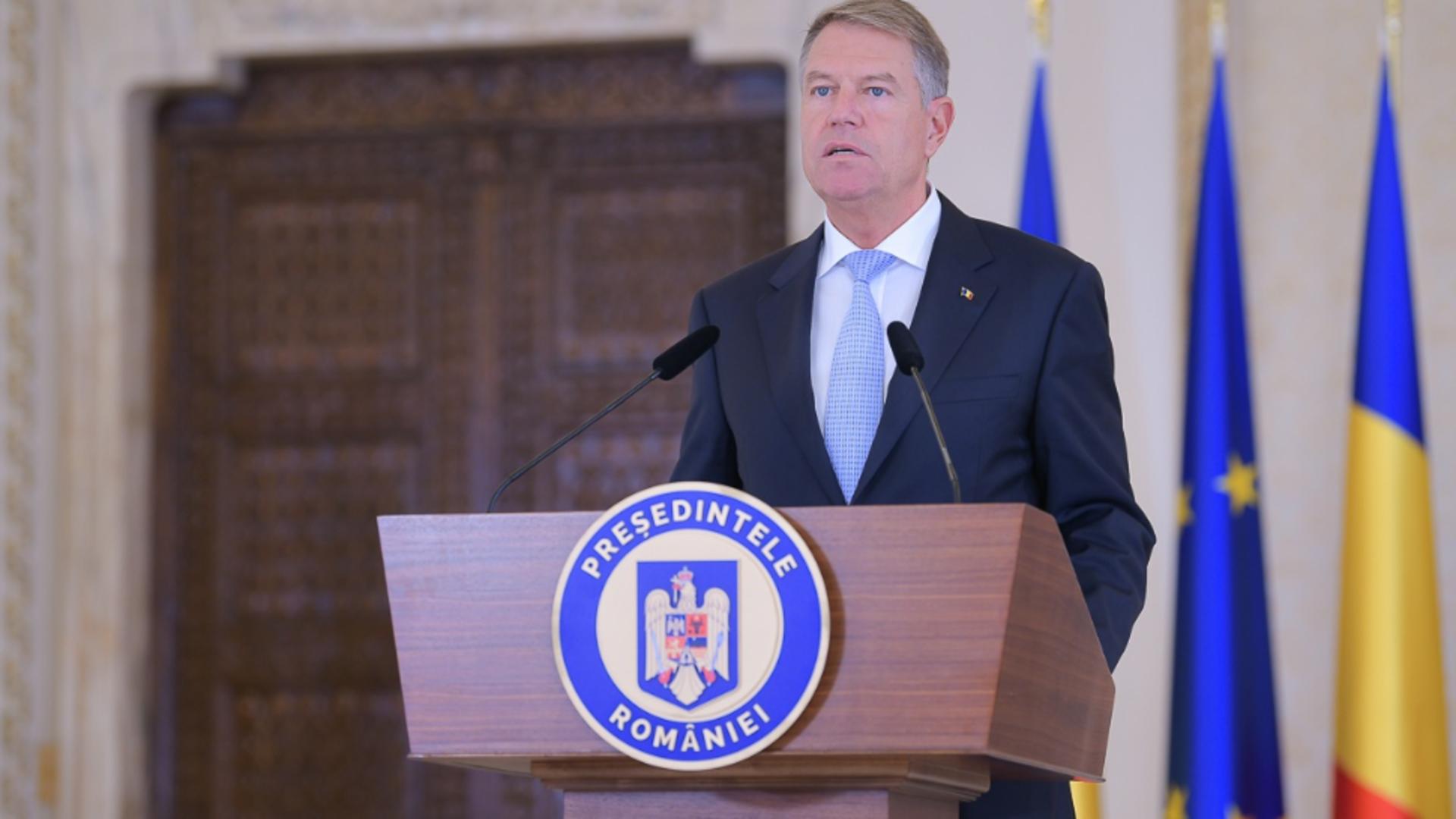 Klaus Iohannis, președintele României/Foto: Administrația Prezidențială
