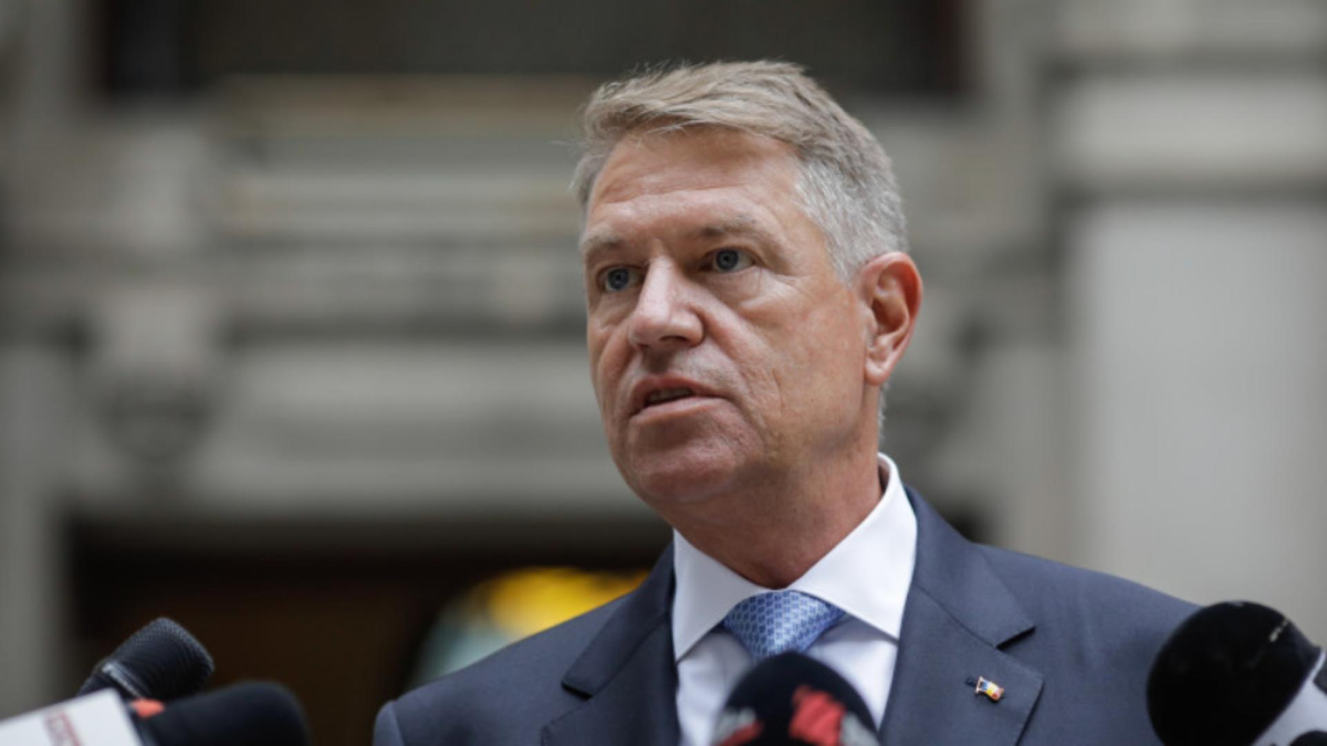 Klaus Iohannis, la reuniunea extraordinară a Consiliului European de la Bruxelles