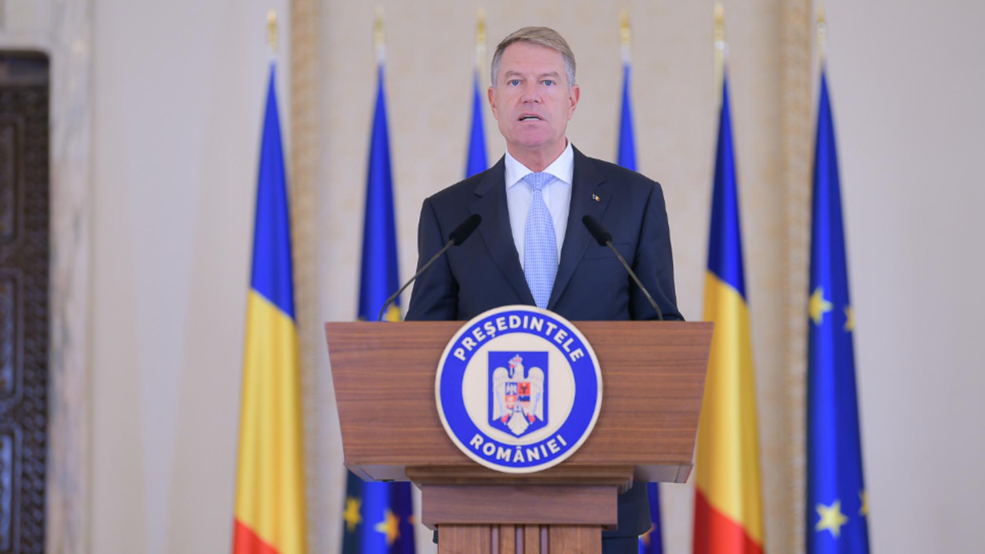Președintele Klaus Iohannis. Foto: presidency.ro