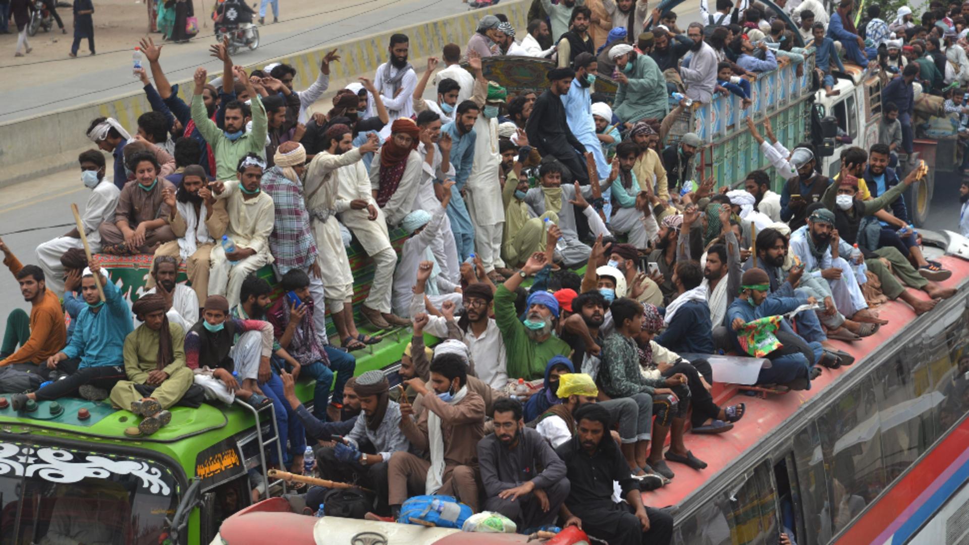 Protest în Pakistan / Sursa foto: Profi Media