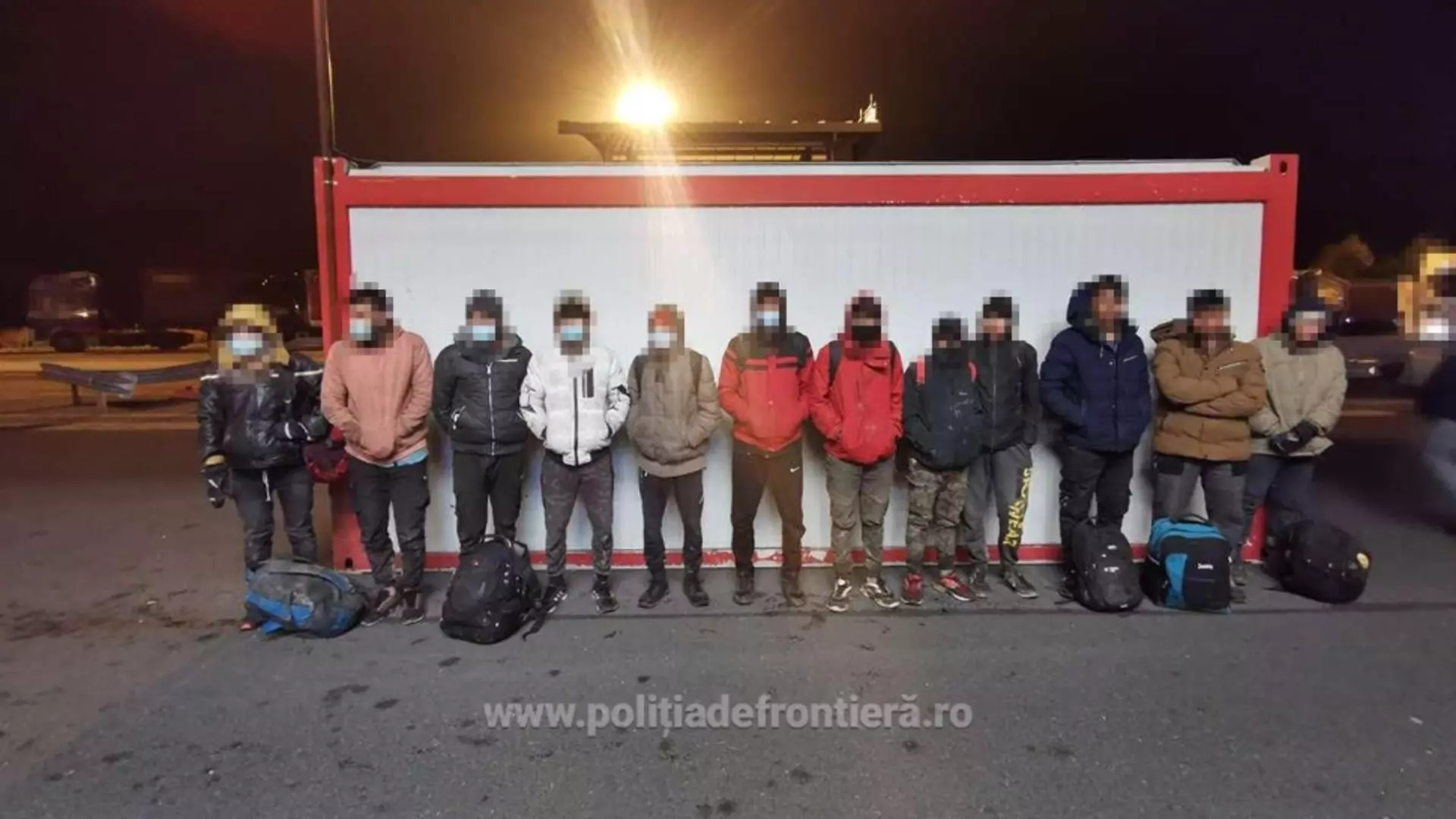 Afgani descoperiți la Frontieră / Poliția Română de Frontieră