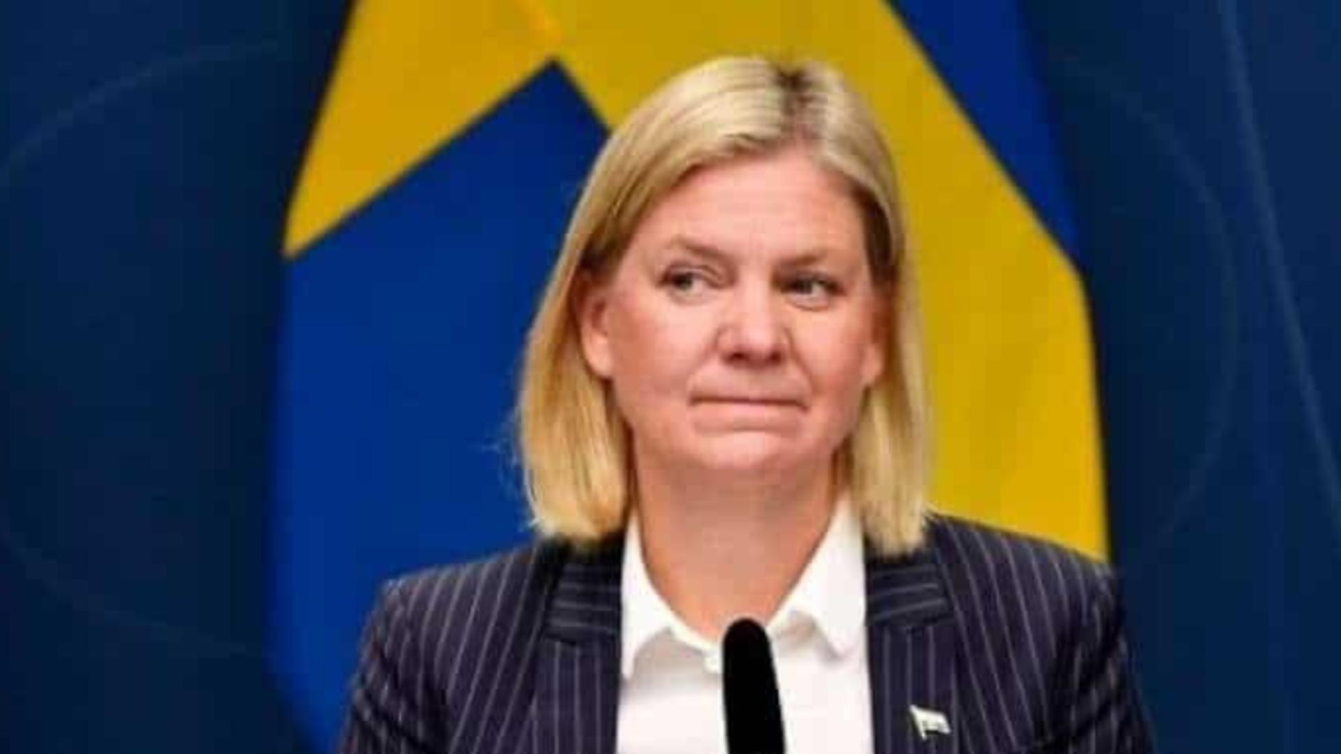 Prima femeie prim-ministru din Suedia FOTO: Profimedia 