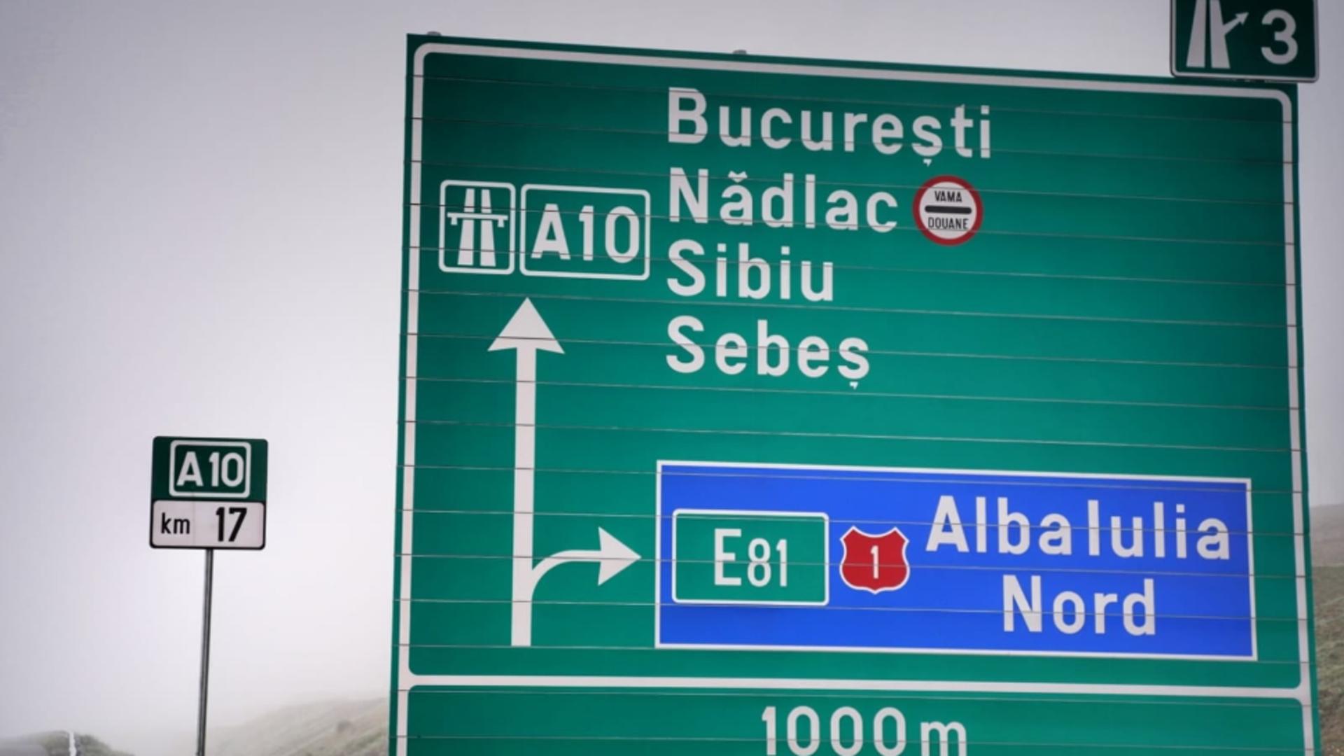  Lotul 2 din Autostrada Sebeș – Turda / Foto: Facebook Ministerul Transporturilor