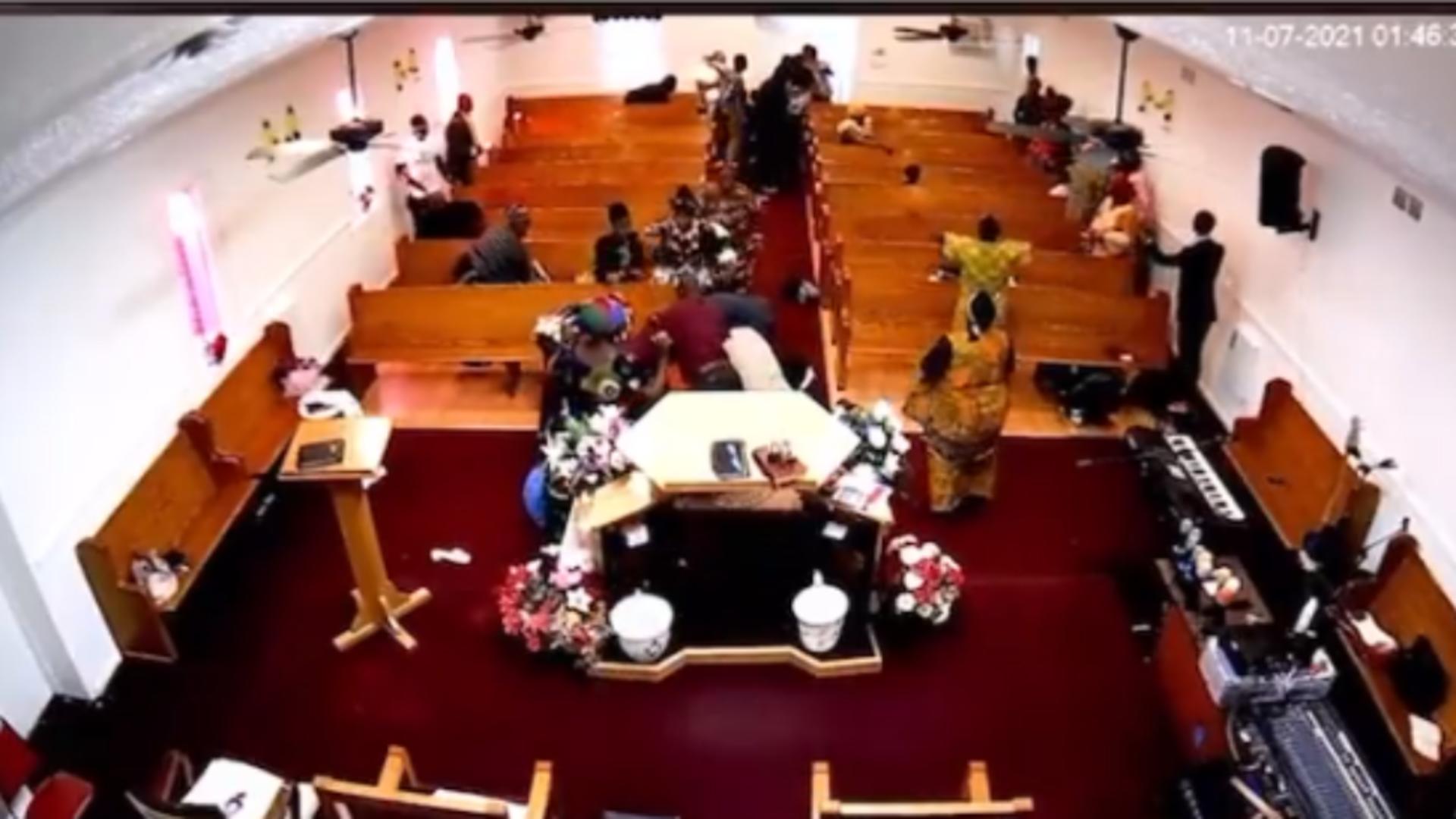 Scene terifiante într-o biserică din Tennessee, SUA / Captură video Twitter
