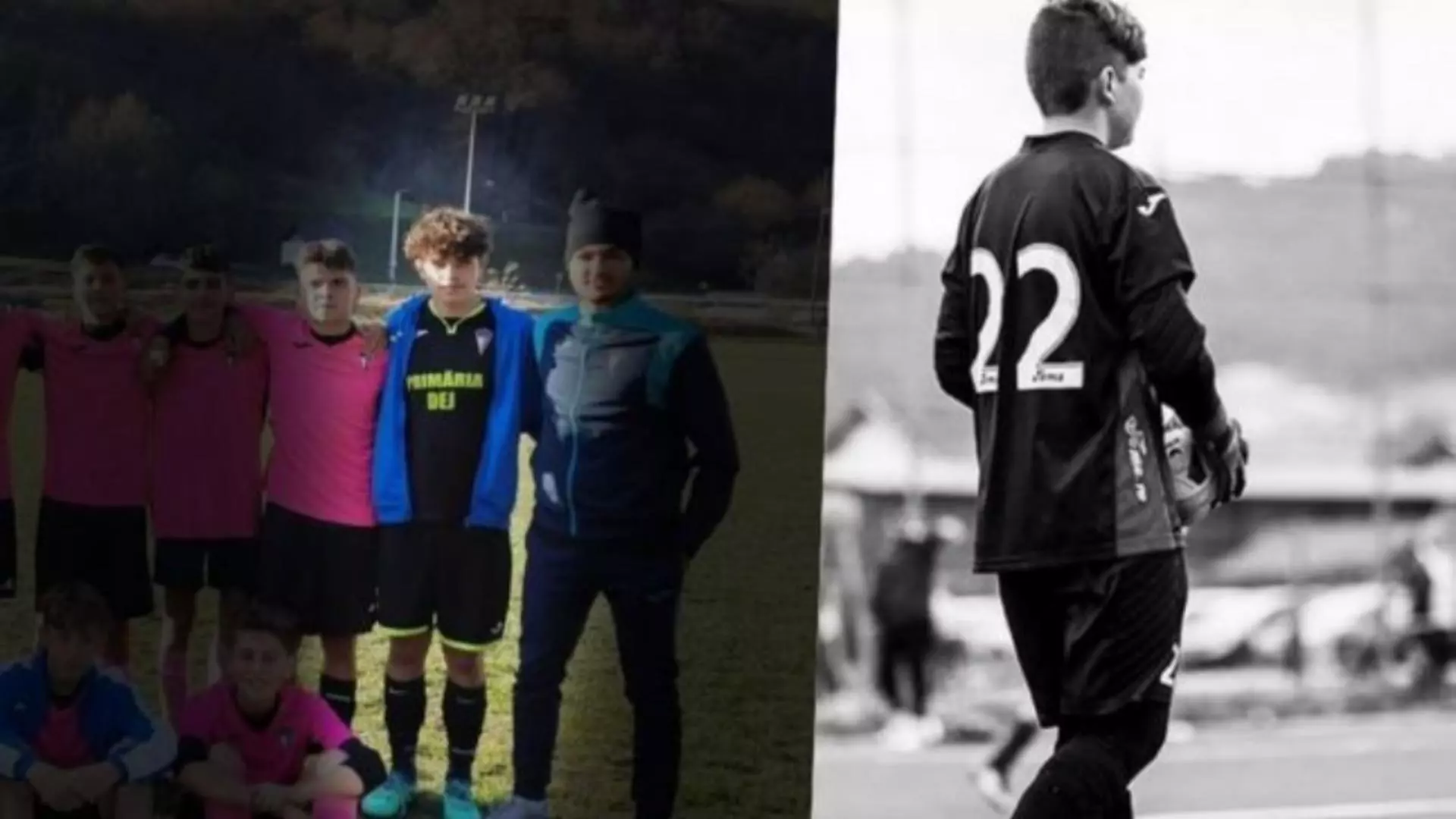 tânărul înecat în Someș, fotbalist la naționala de tineret