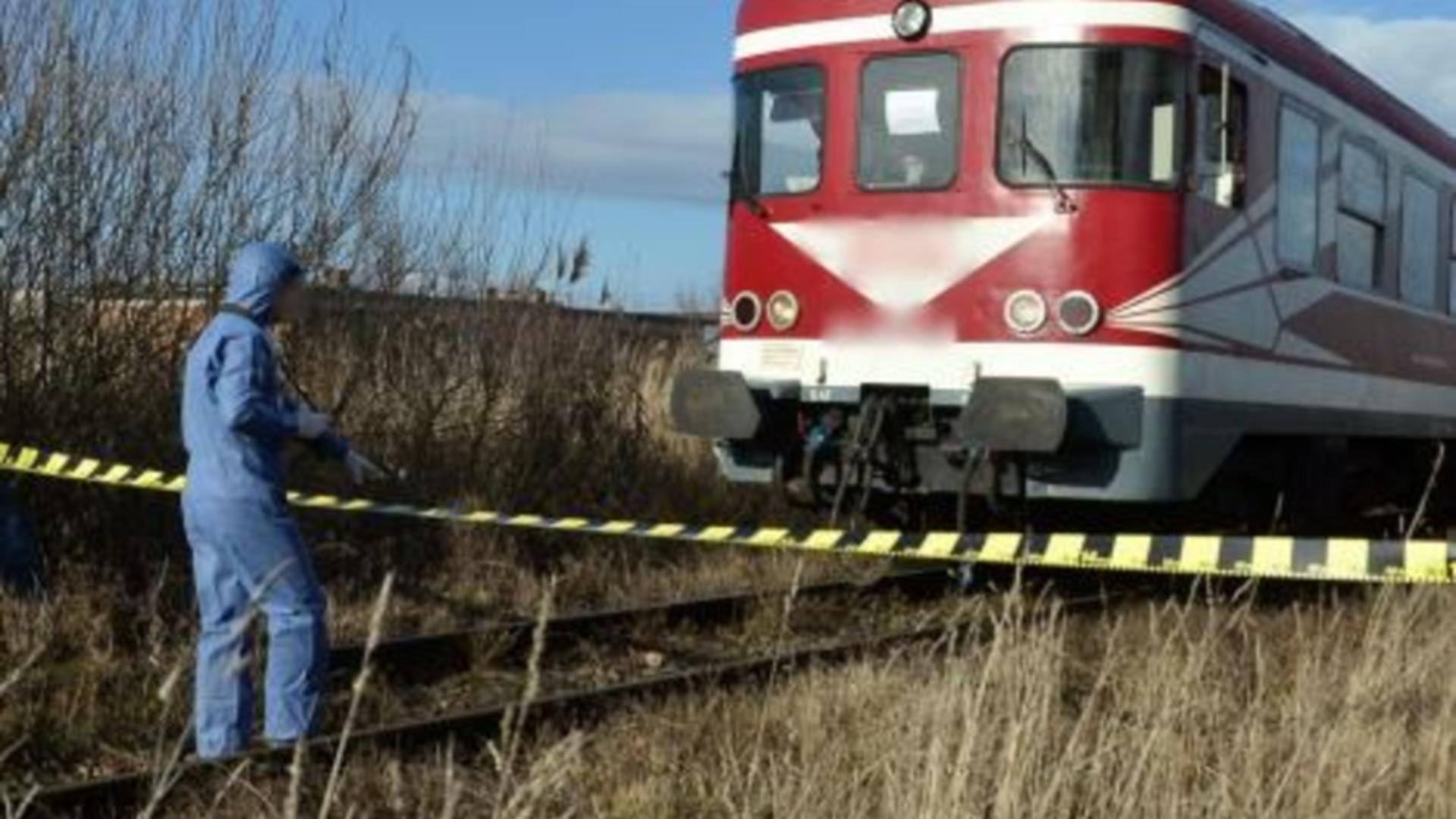 Bărbat ucis de tren în Prahova