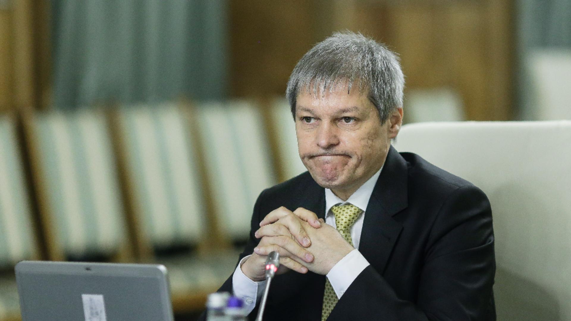 Dacian Cioloș, președinte USR Foto: INQUAM/Octav Ganea