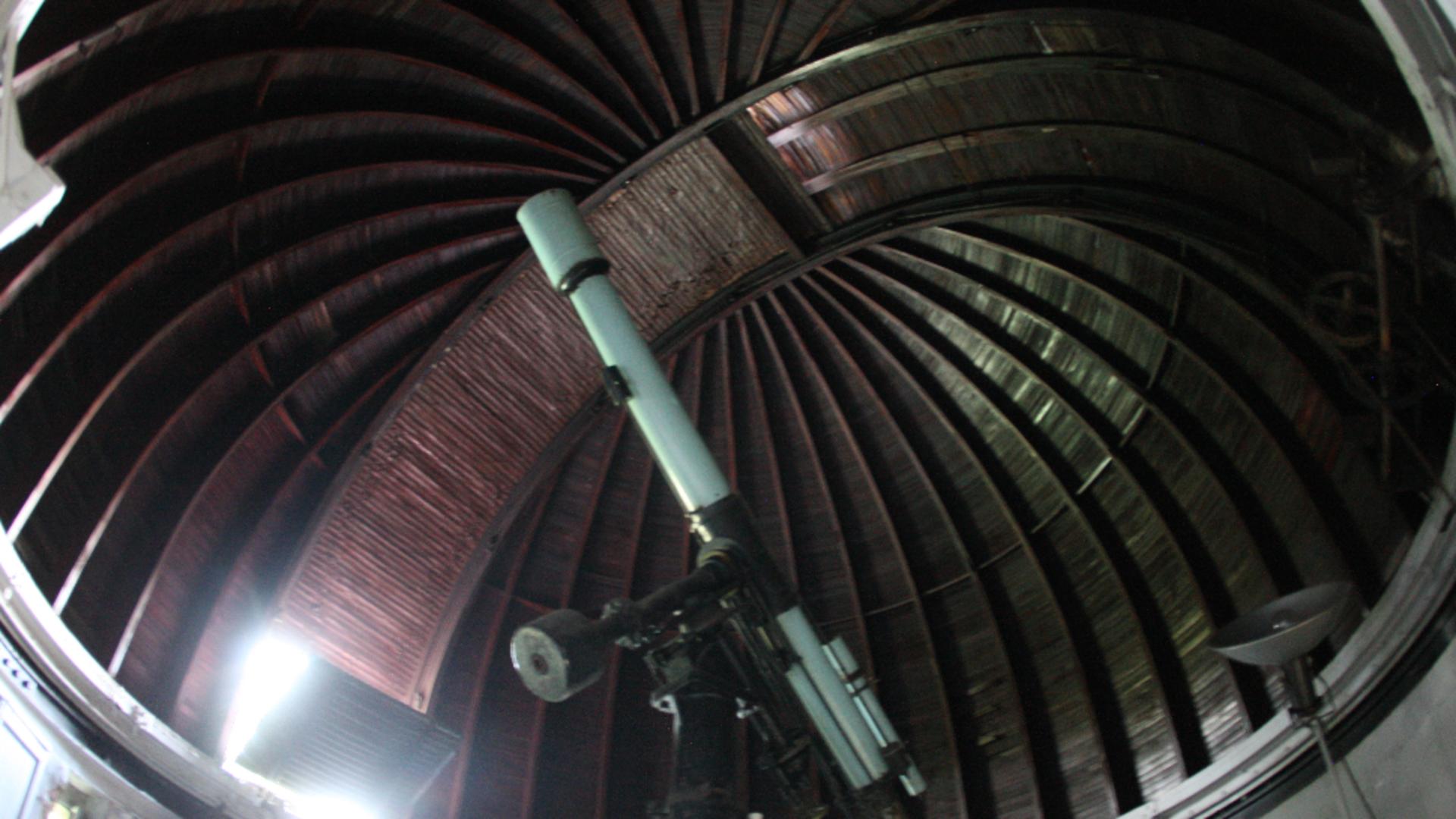 Vechiul telescop al Observatorului Astronomic Bucuresti
