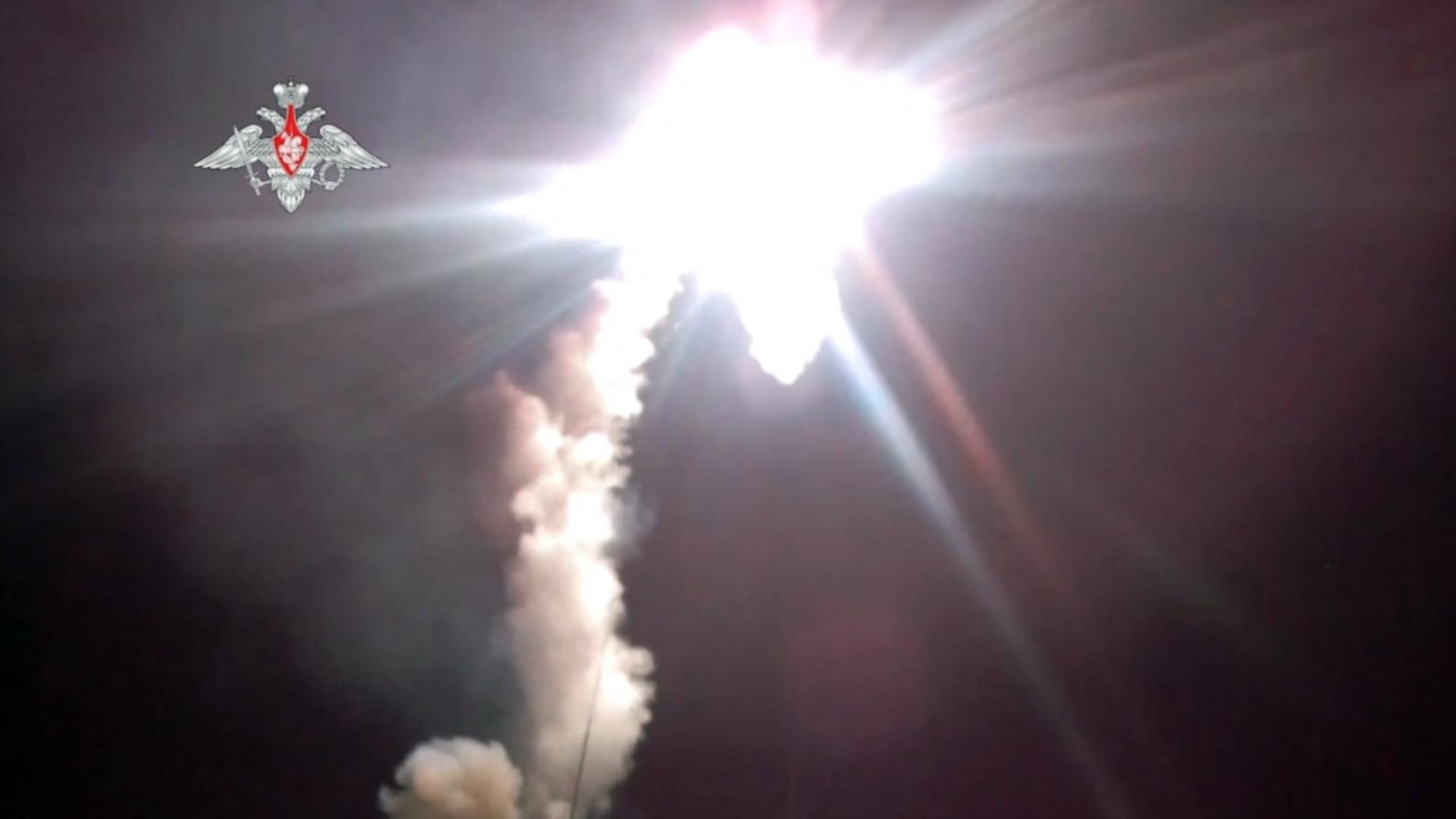 Rusia a testat din nou o rachetă supersonică - Mesajul lui Putin Foto: Captură TV