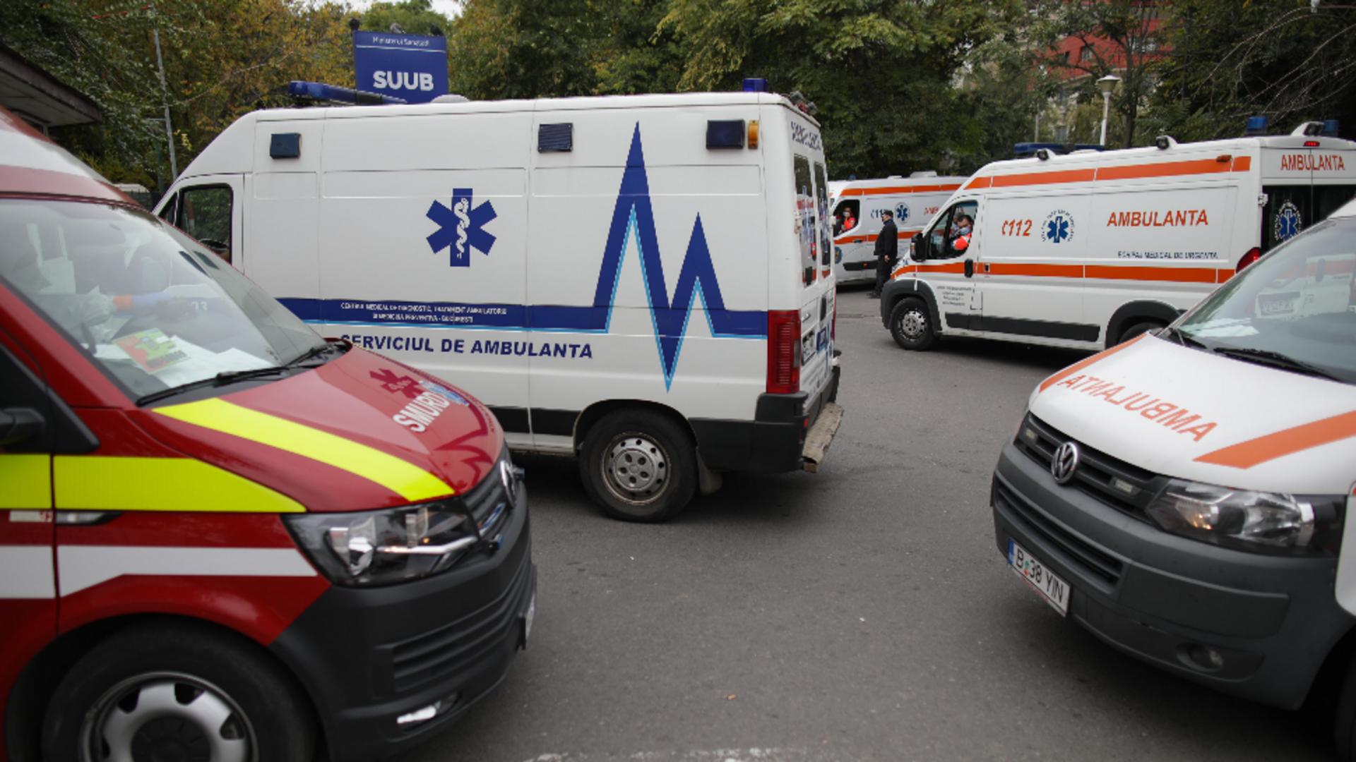 Ambulanțe / Foto: Inquam Photos / Octav Ganea