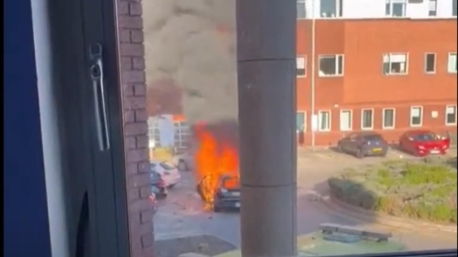 Explozie mașină spital Liverpool
