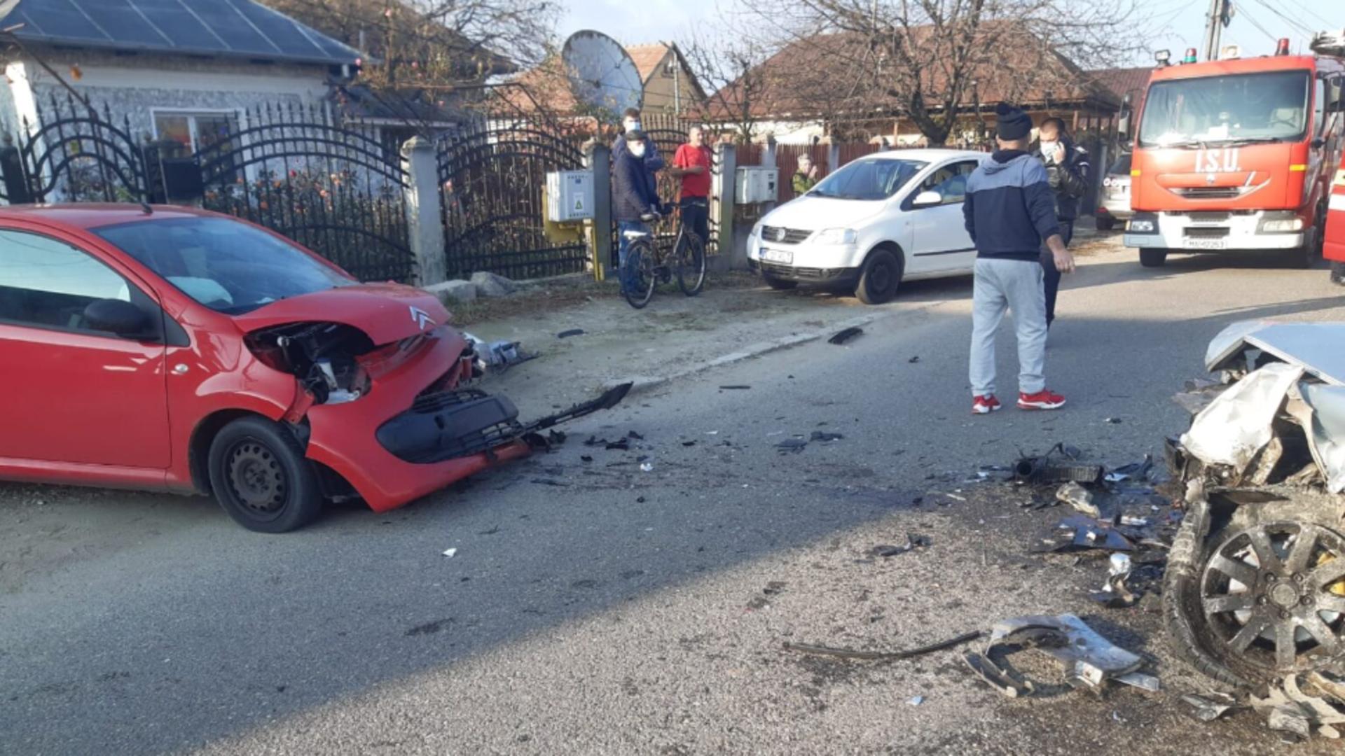 Accident grav la Drăgășani (foto: Vocea Vâlcii)