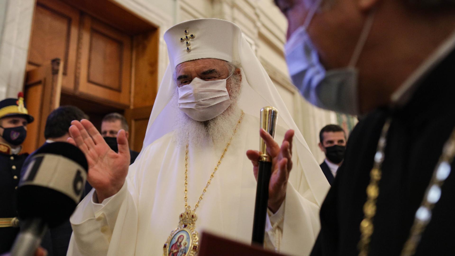 Patriarhul Daniel s-a vaccinat. Foto/Inquam Photos/Octav Ganea