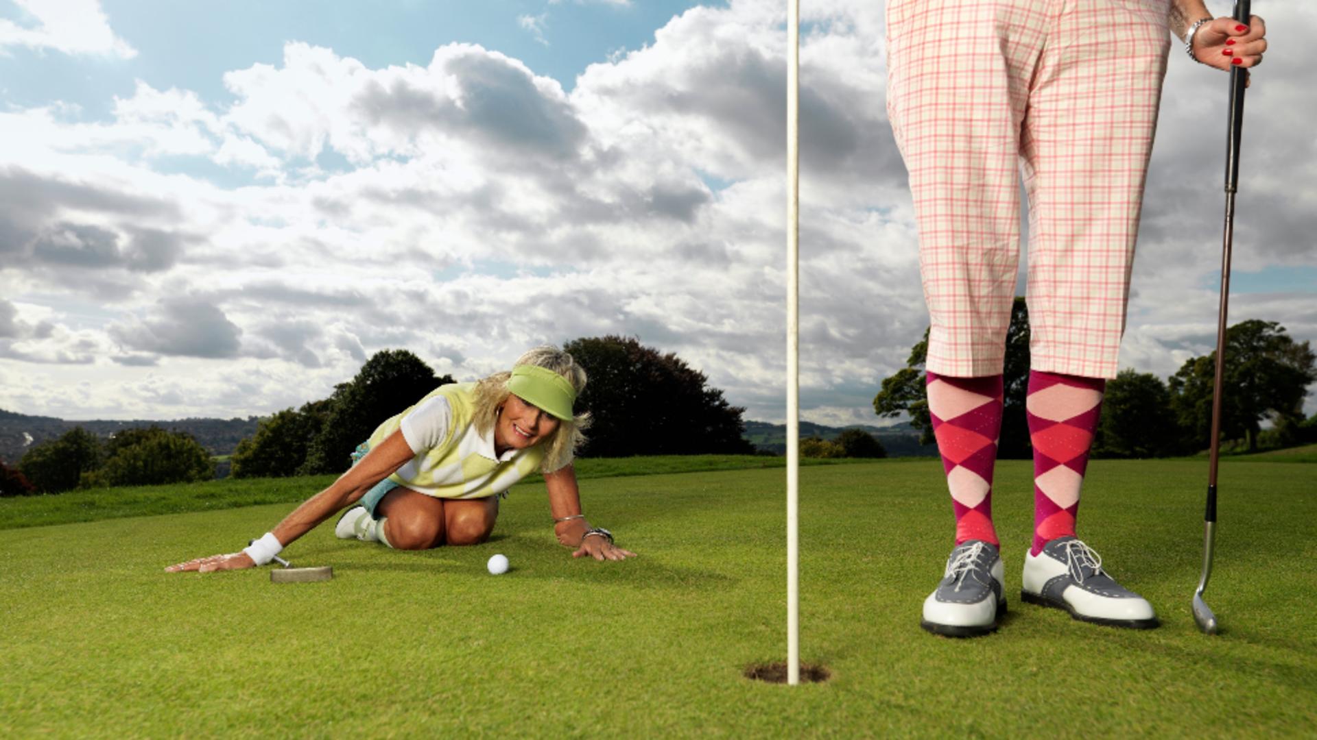 Golful, un sport pentru toți, în accepțiunea lui Viorel Cataramă. Foto/Profimedia