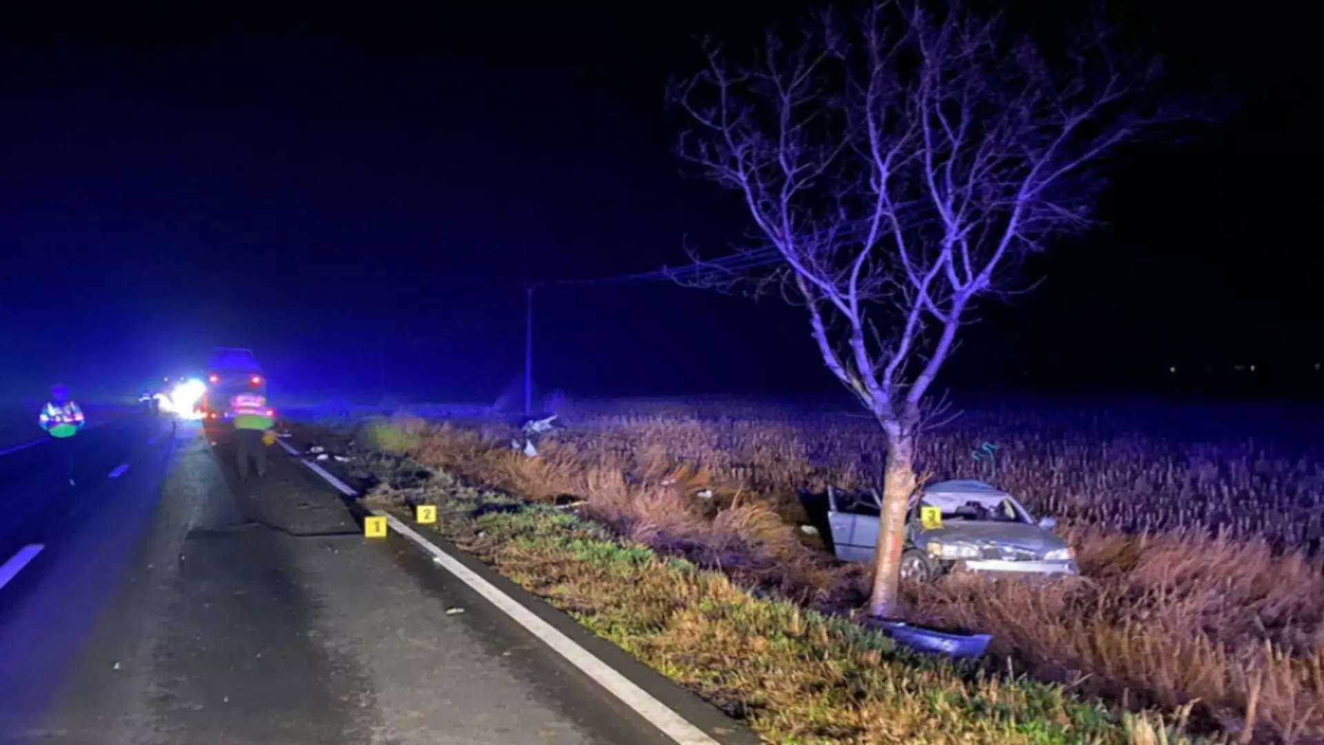 In accident au fost implicate doua mașini. Un tanar a murit