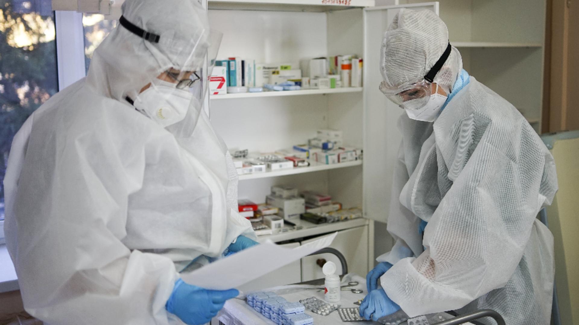 Roboți dezinfectanţi în spitalele din Vâlcea / Sursa foto: Profi Media