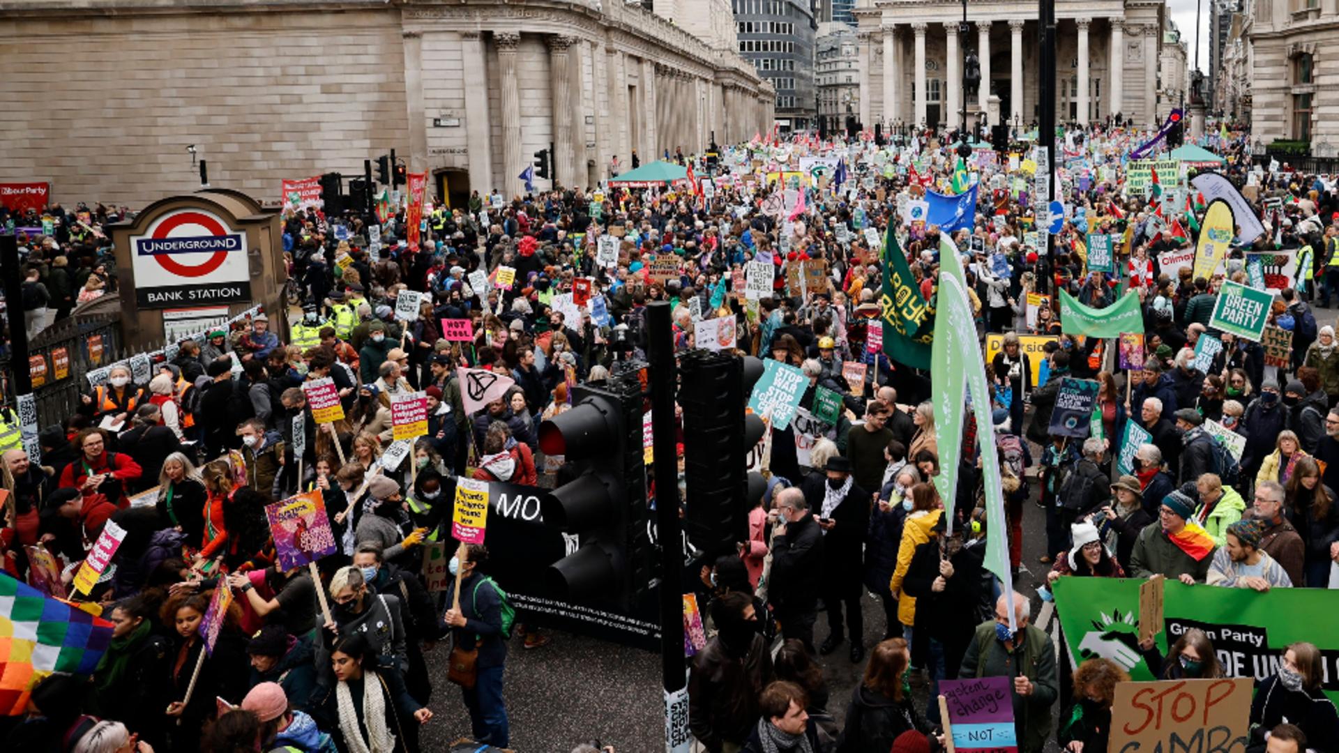 Proteste în Marea Britanie / Sursa foto: Profi Media