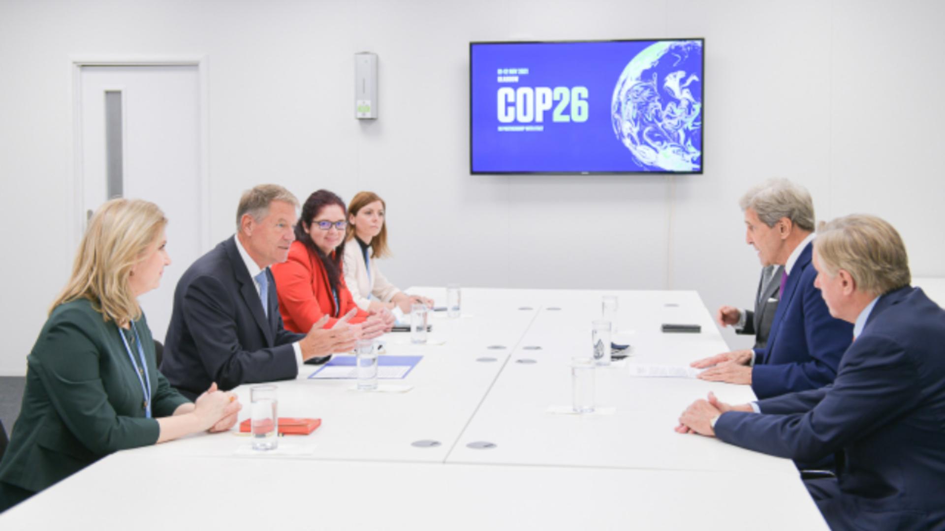 Iohannis, la Summitul liderilor mondiali COP26