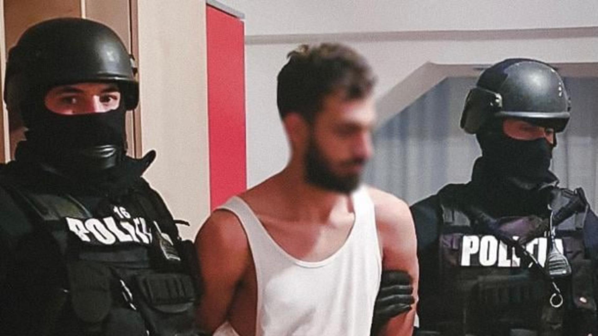 Principalul suspect, tatăl vitreg (sursă: Poliția Română)