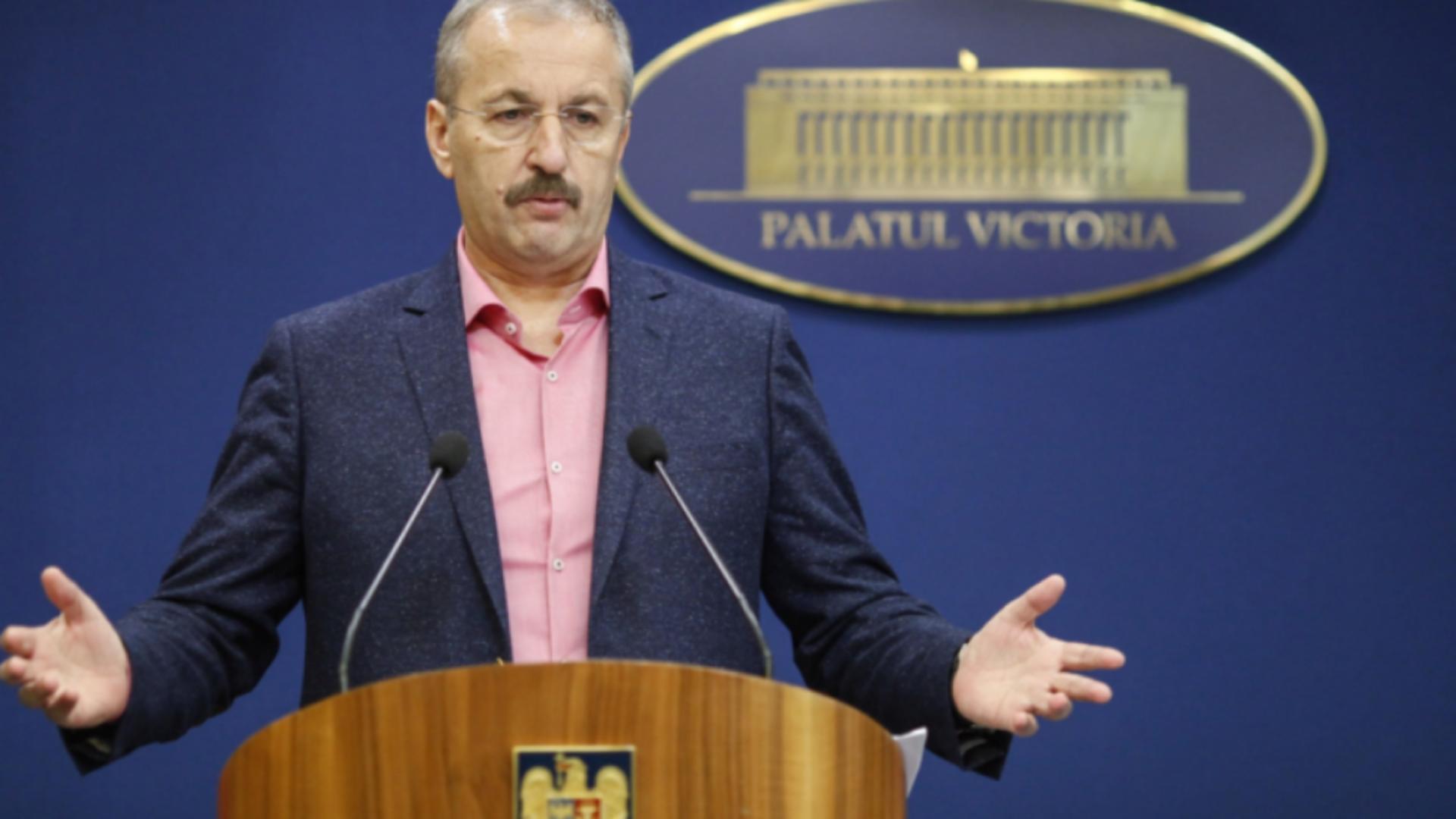 Vasile Dîncu, noul ministru al Apărării. Foto/Arhivă