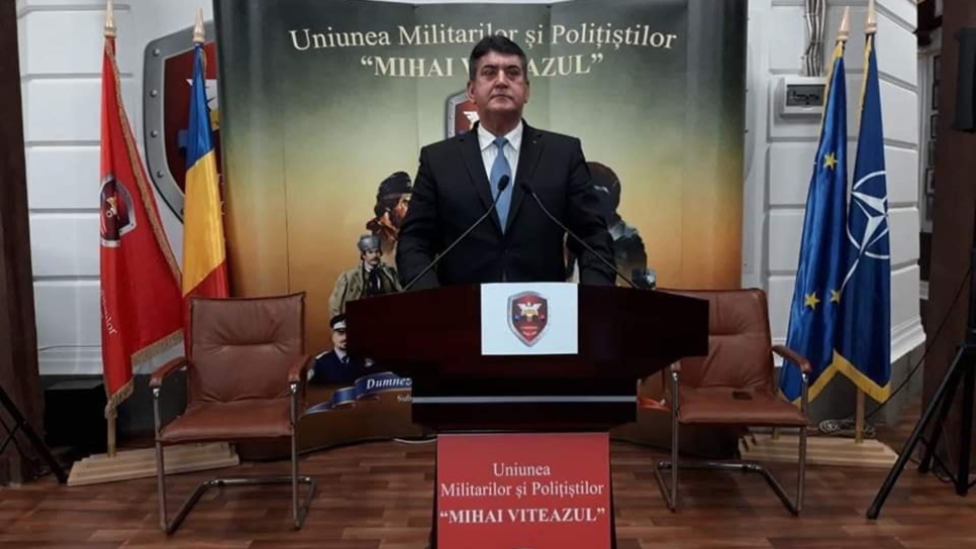 Uniunea Militarilor și Polițiștilor “Mihai Viteazul”, condusă de Gabriel Oprea, fost vicepremier pentru securitatea națională
