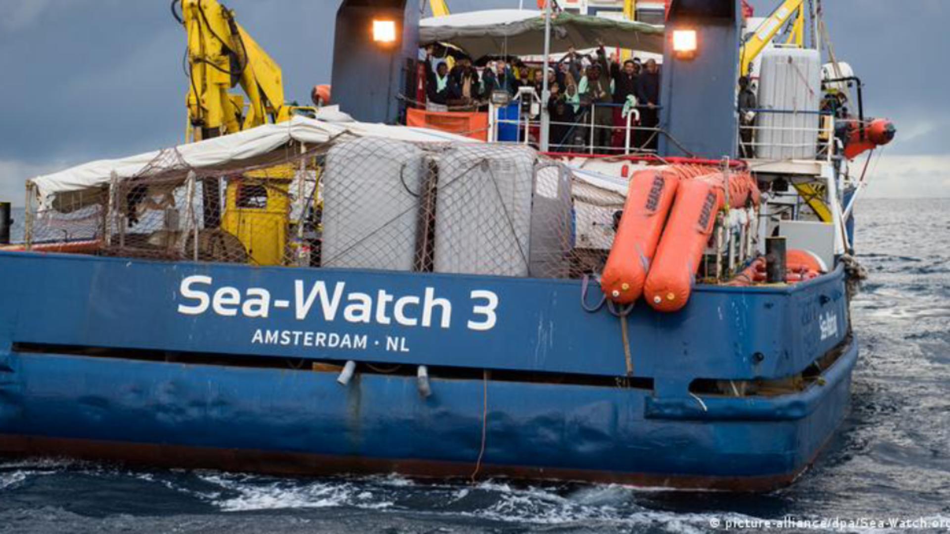 Nava de salvare Sea Watch FOTO: PRofimedia 