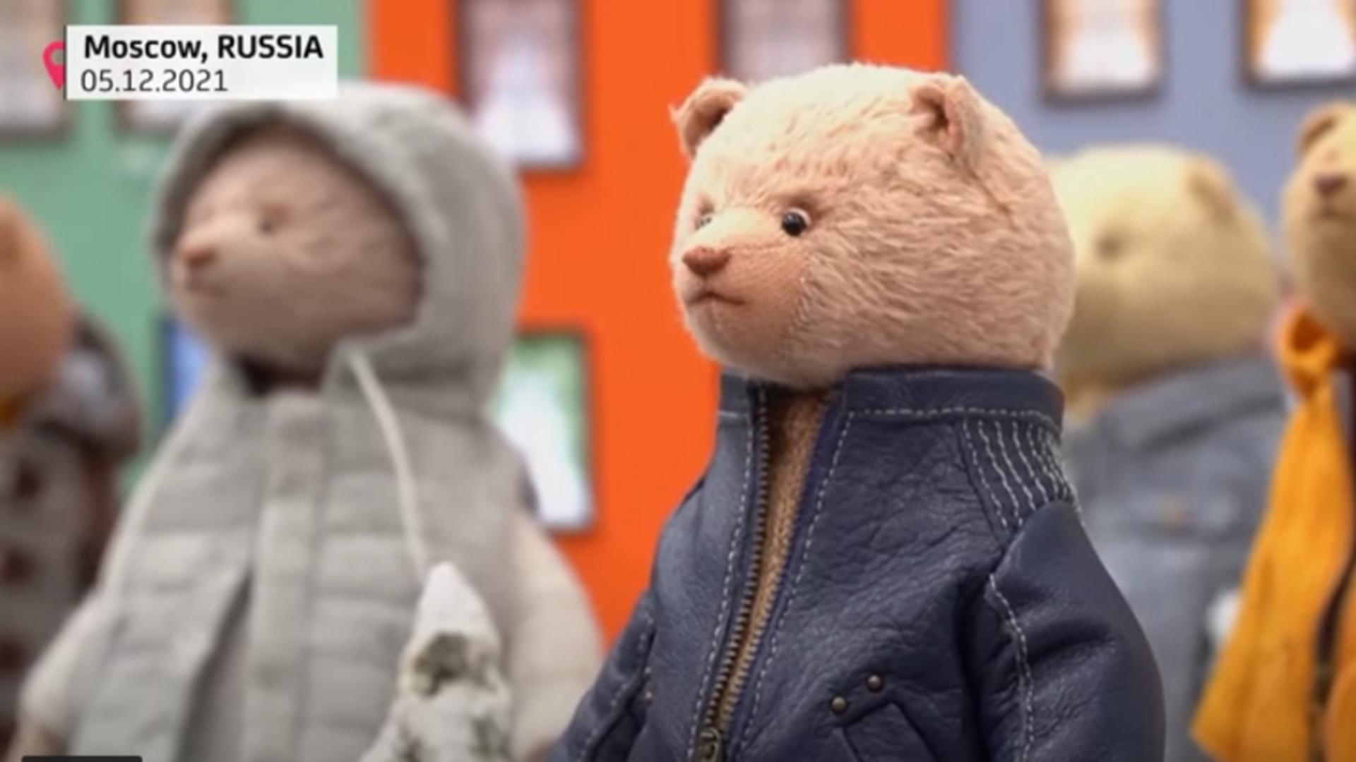 Expoziție ursuleți de pluș, Moscova / Captură video