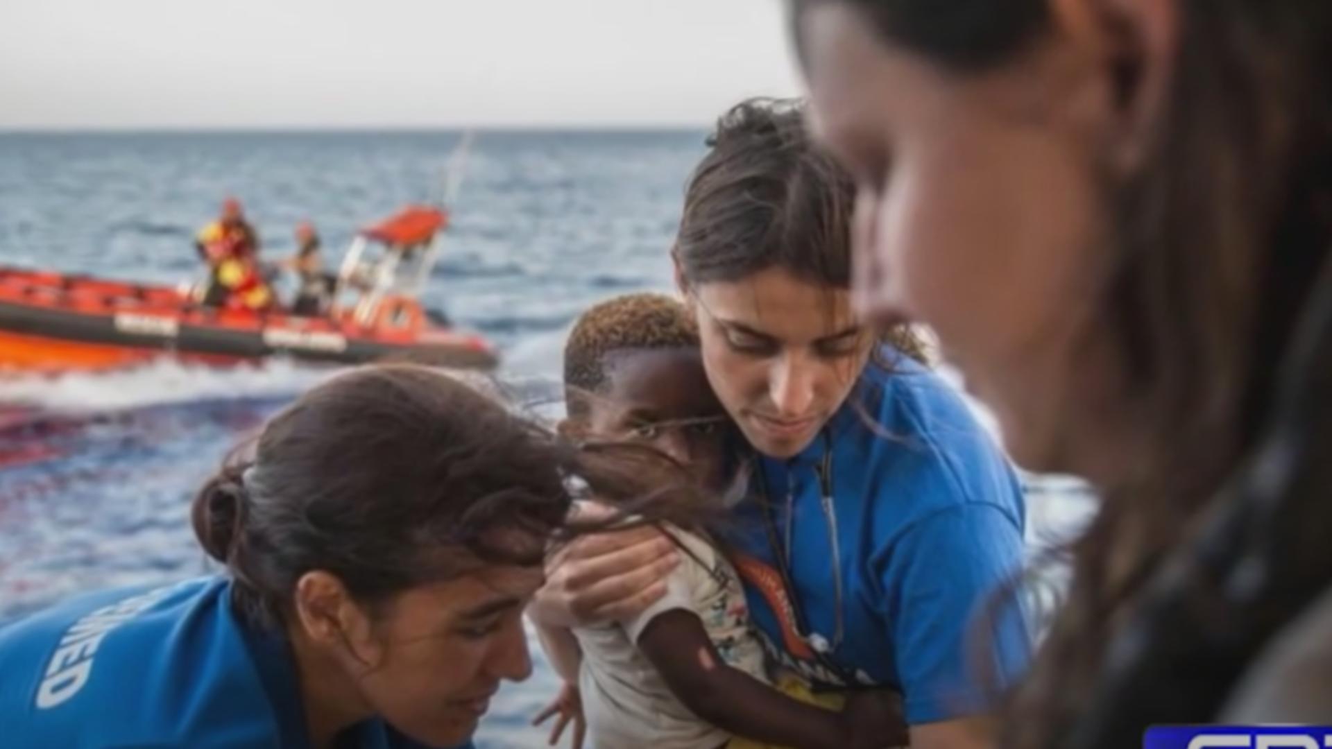 Copil de un an a traversat singur Marea Mediterană / Captură video Youtube